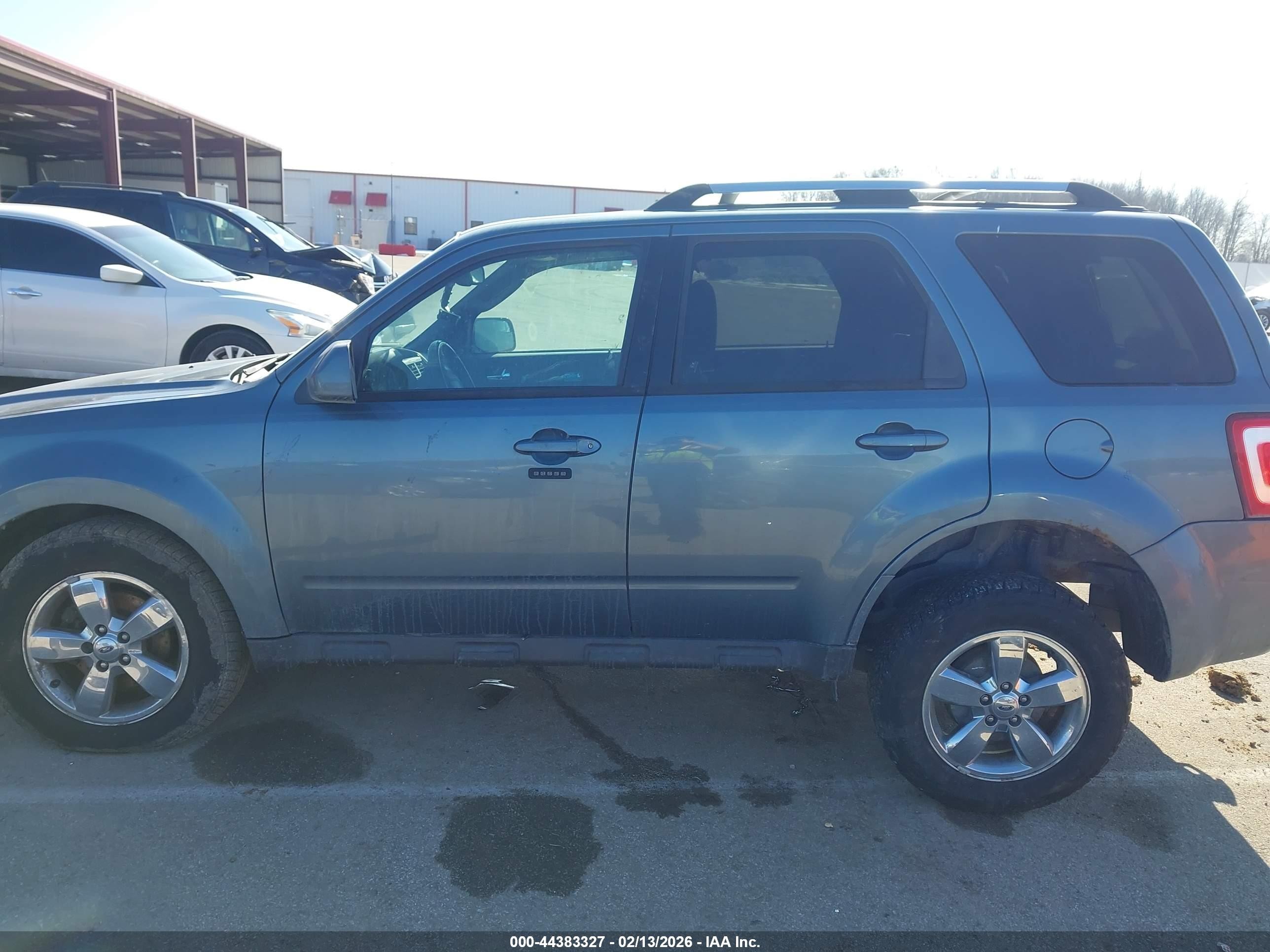 2012 Ford Escape Limited Blue vin: 1FMCU9EG9CKB77064