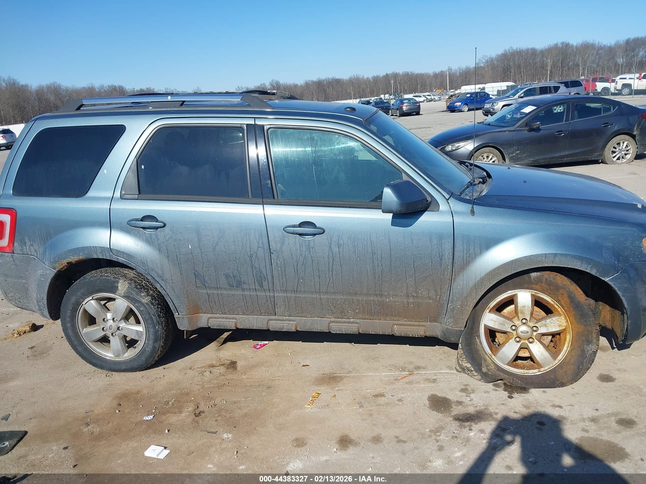 2012 Ford Escape Limited Blue vin: 1FMCU9EG9CKB77064