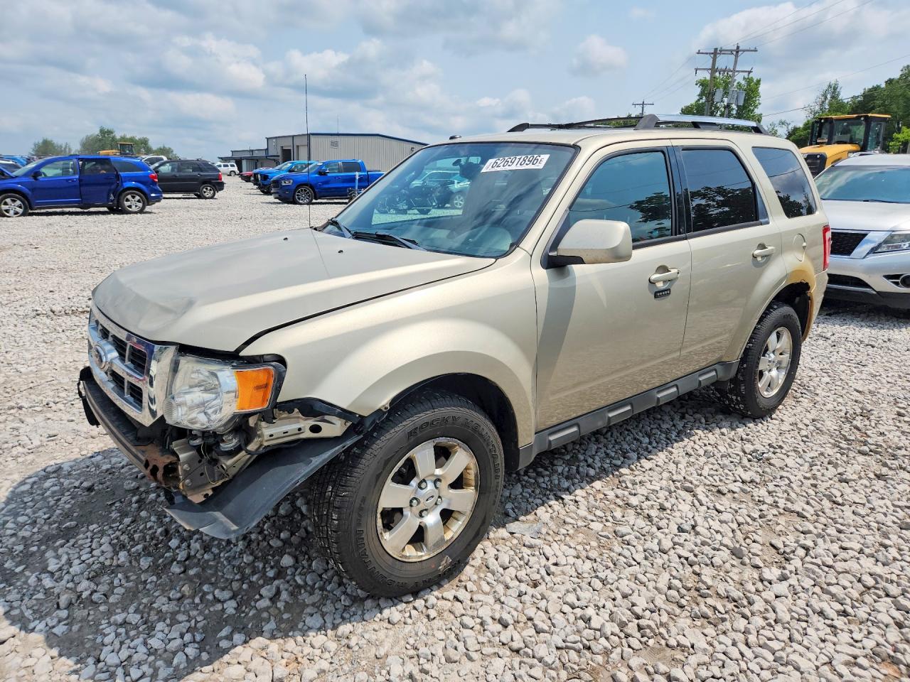 2012 Ford Escape Tan vin: 1FMCU9EG9CKB89845