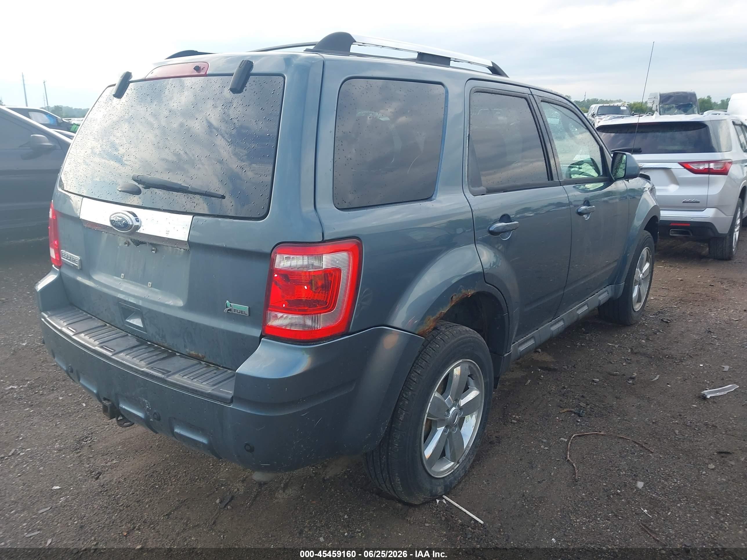 2012 Ford Escape Limited Blue vin: 1FMCU9EG9CKC05073