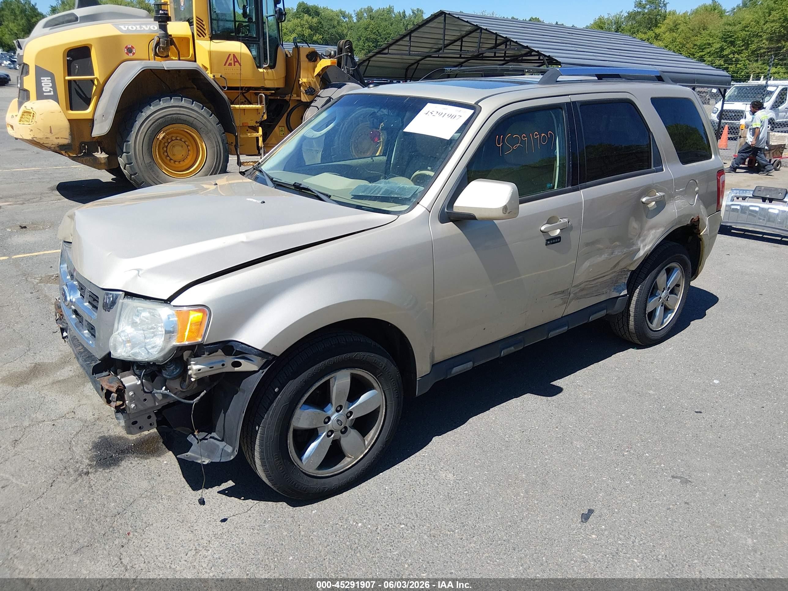 2012 Ford Escape Limited Gold vin: 1FMCU9EG9CKC44987