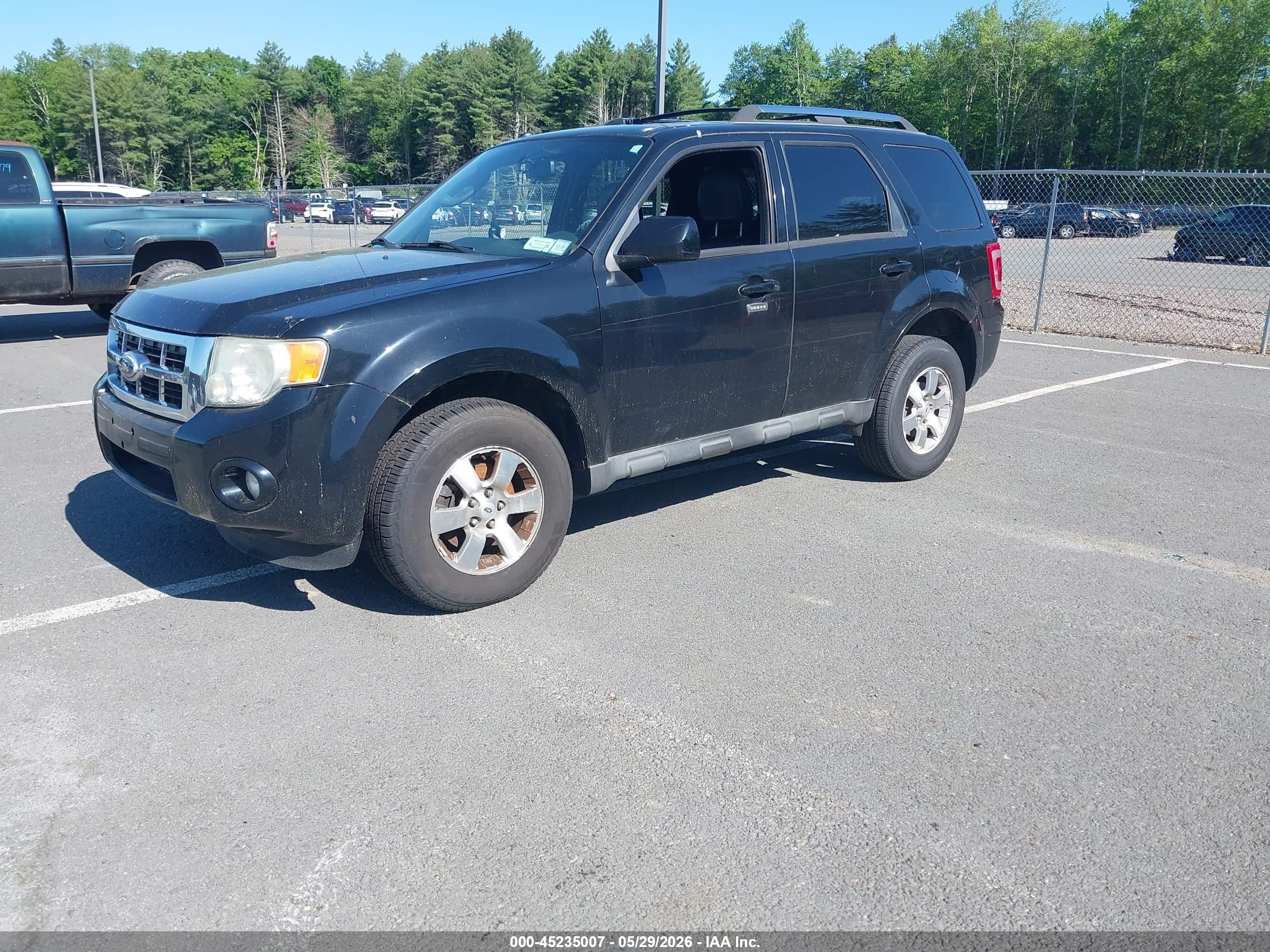 2010 Ford Escape Limited Black vin: 1FMCU9EGXAKB81217