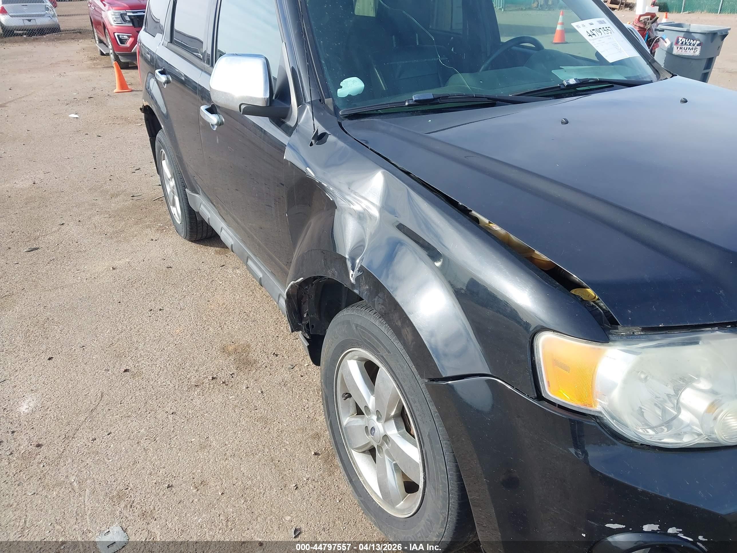 2010 Ford Escape Limited Black vin: 1FMCU9EGXAKB88409
