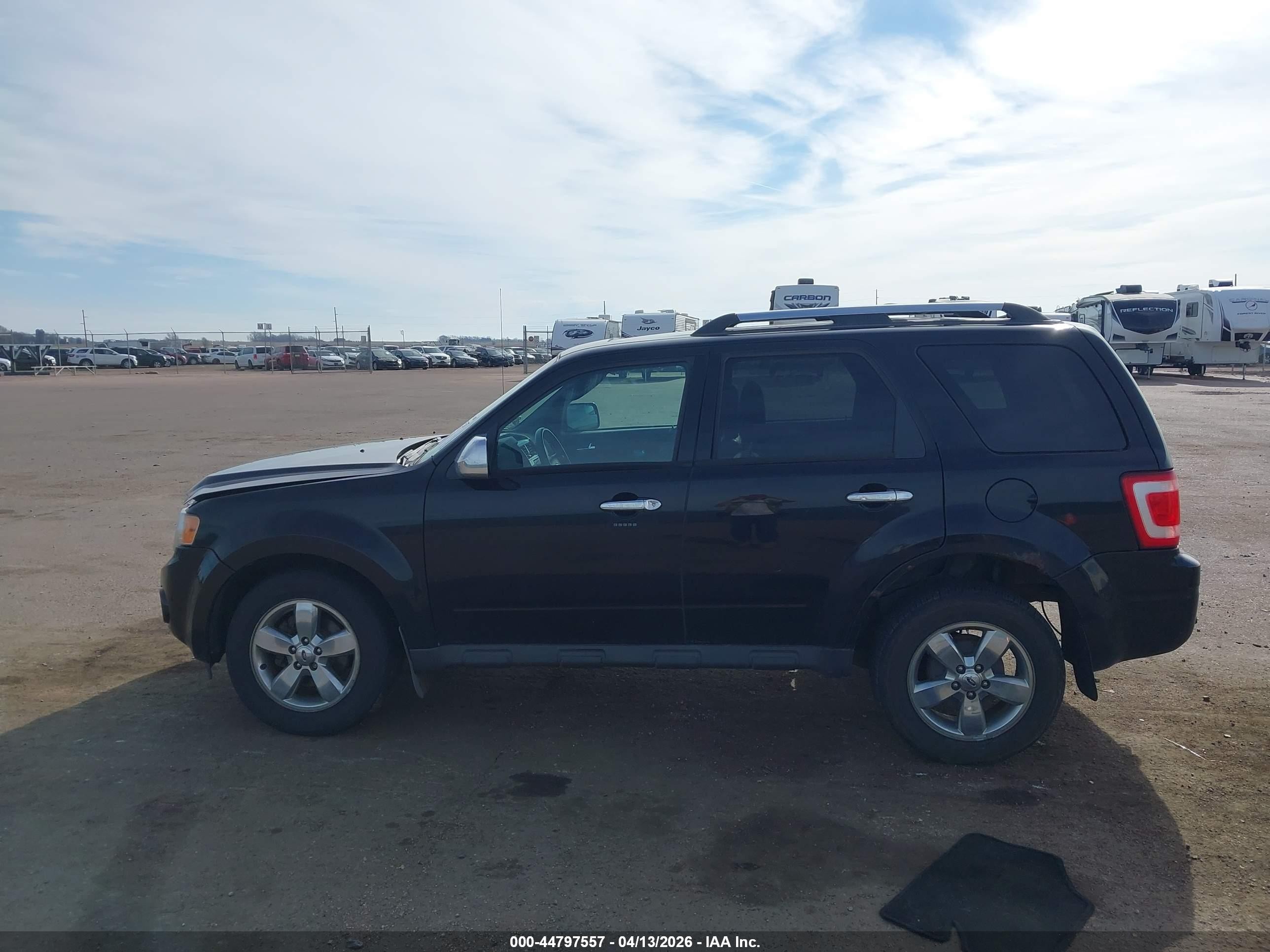 2010 Ford Escape Limited Black vin: 1FMCU9EGXAKB88409
