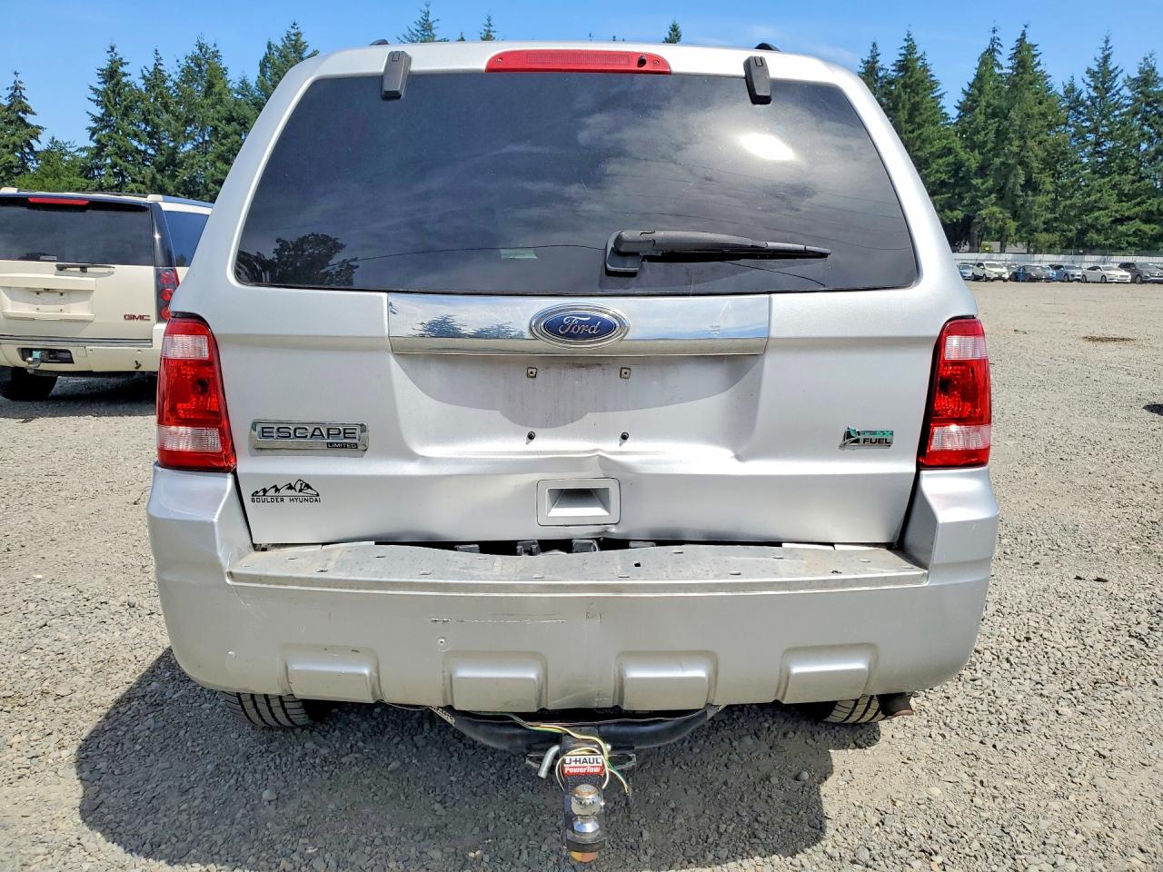 2010 Ford Escape Limited Silver vin: 1FMCU9EGXAKC83987