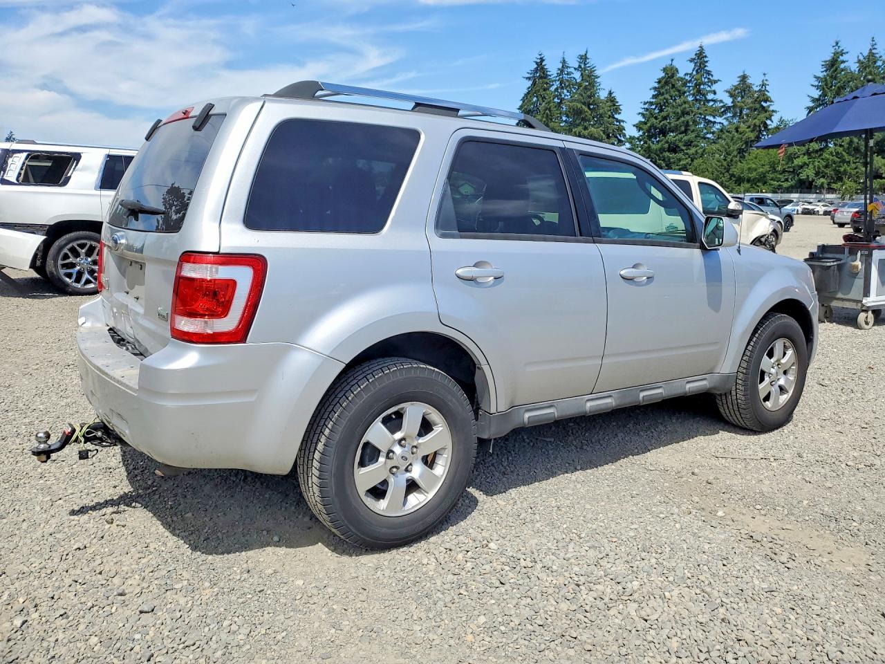 2010 Ford Escape Limited Silver vin: 1FMCU9EGXAKC83987