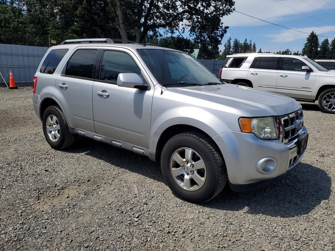 2010 Ford Escape Limited Silver vin: 1FMCU9EGXAKC83987