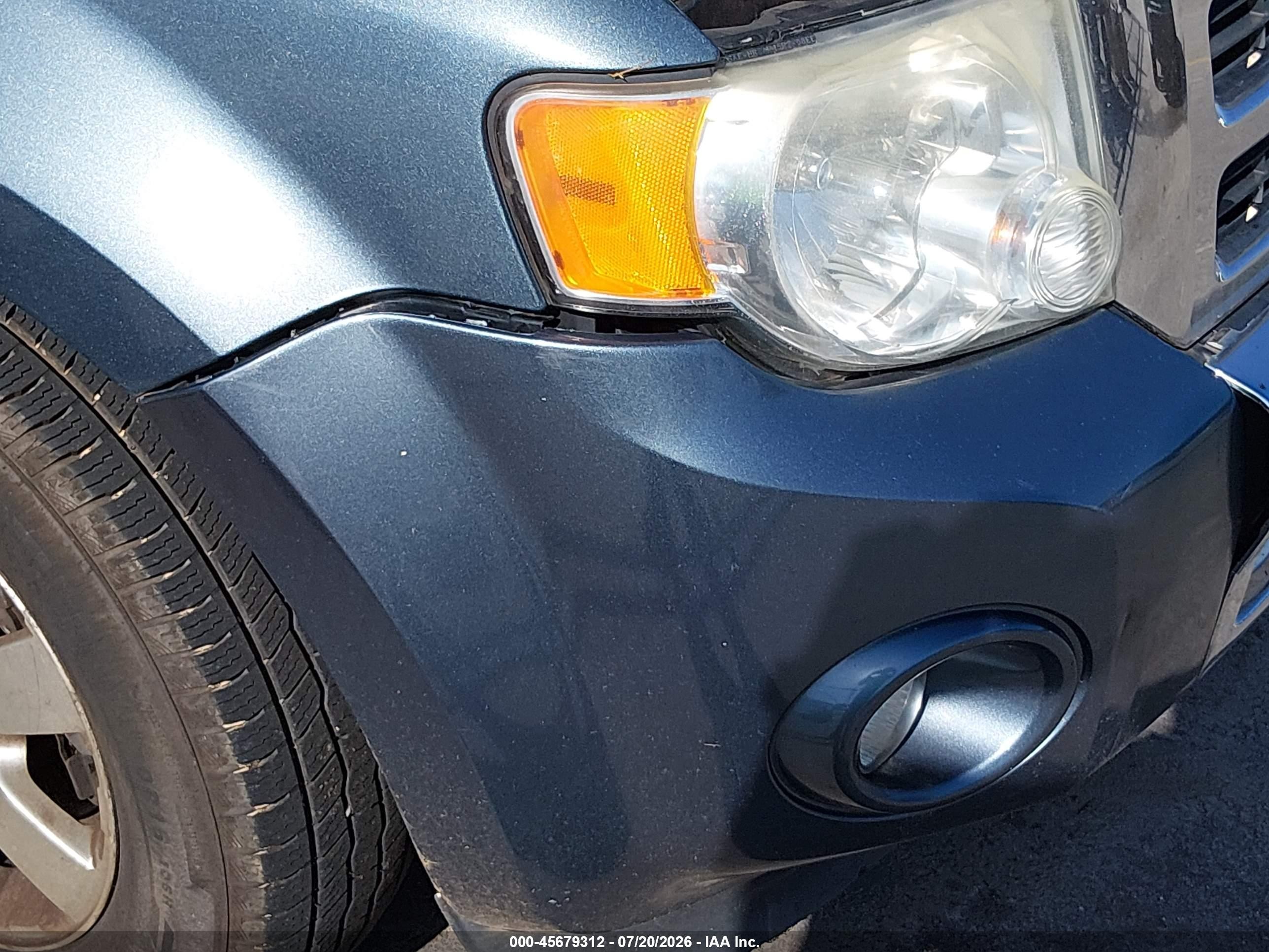2011 Ford Escape Limited Light Blue vin: 1FMCU9EGXBKB08432