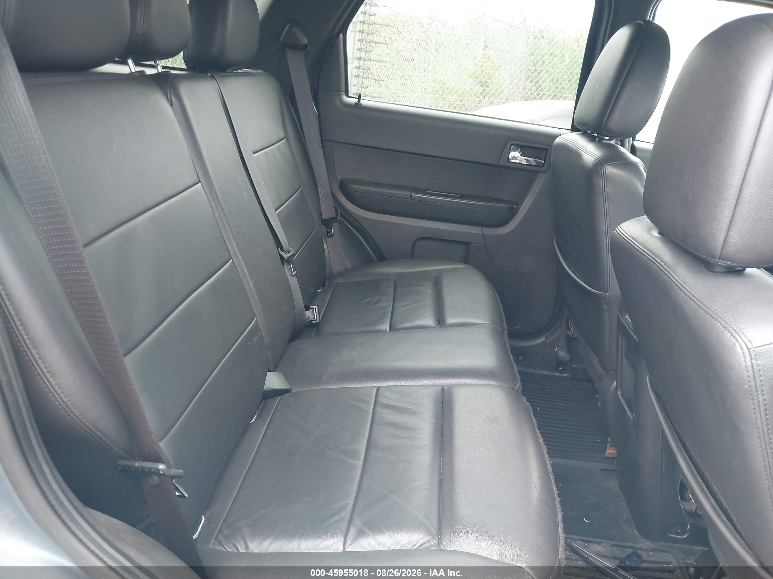 2011 Ford Escape Limited Turquoise vin: 1FMCU9EGXBKB51698