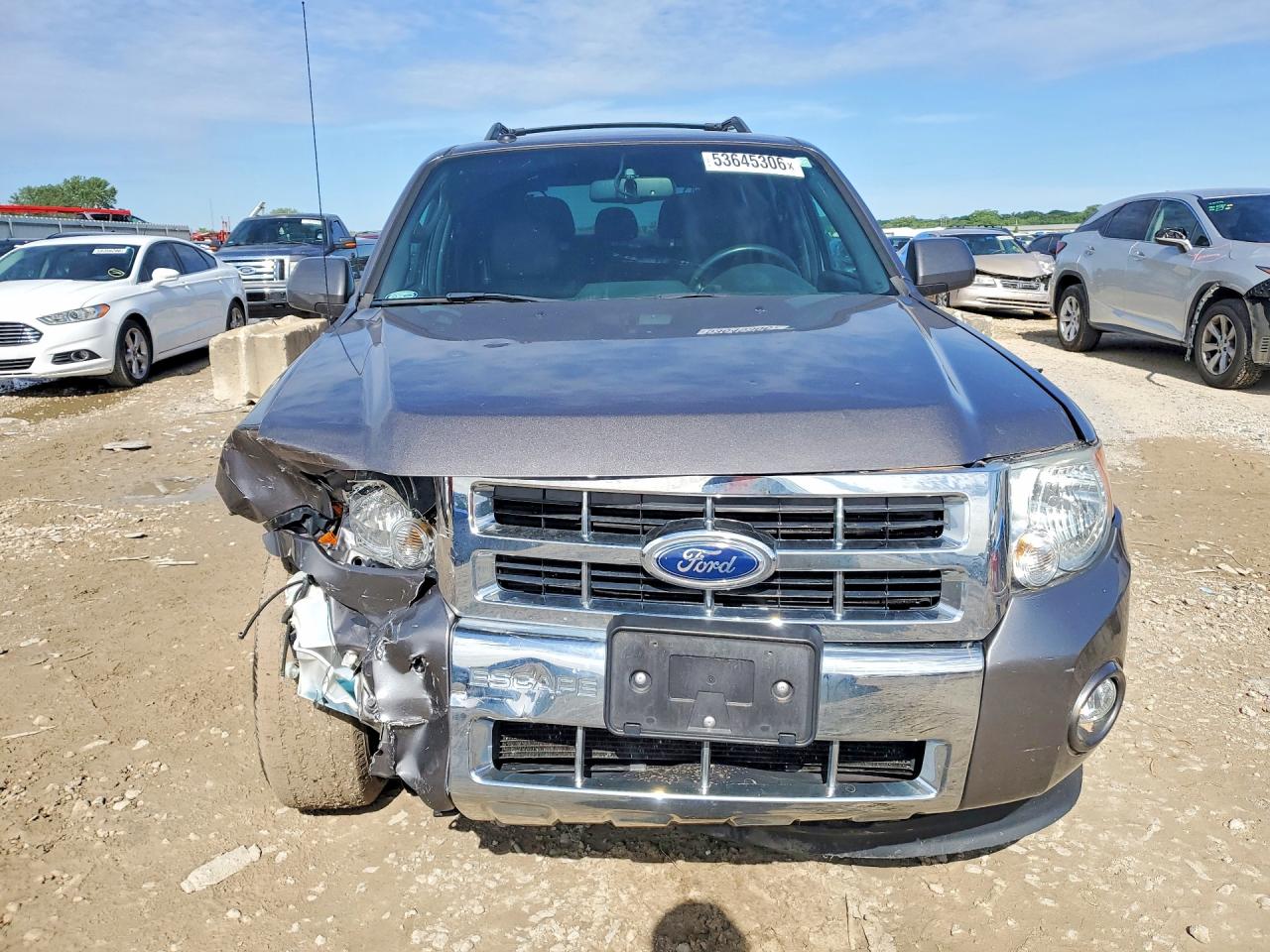 2012 Ford Escape Limited Gray vin: 1FMCU9EGXCKB17908