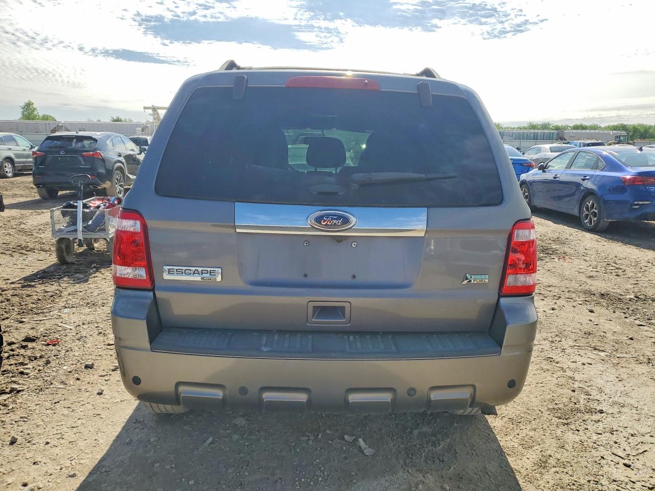2012 Ford Escape Limited Gray vin: 1FMCU9EGXCKB17908