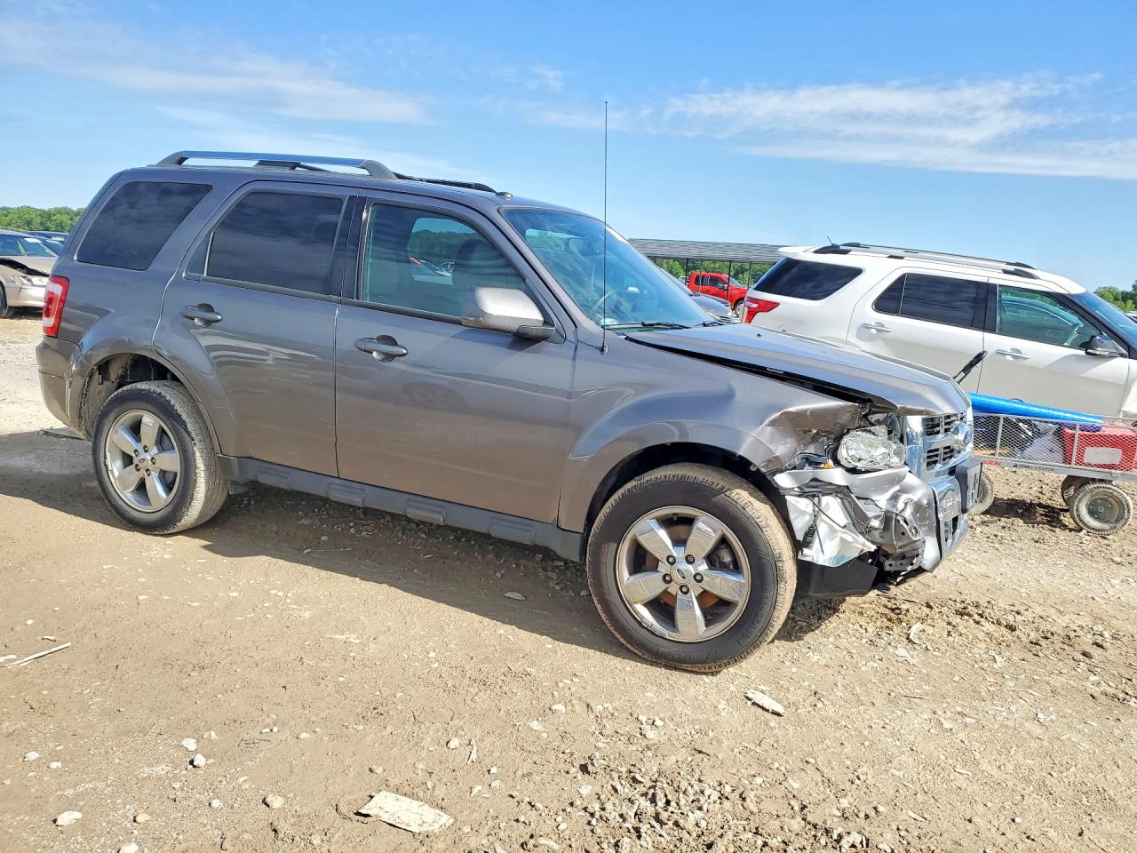 2012 Ford Escape Limited Gray vin: 1FMCU9EGXCKB17908