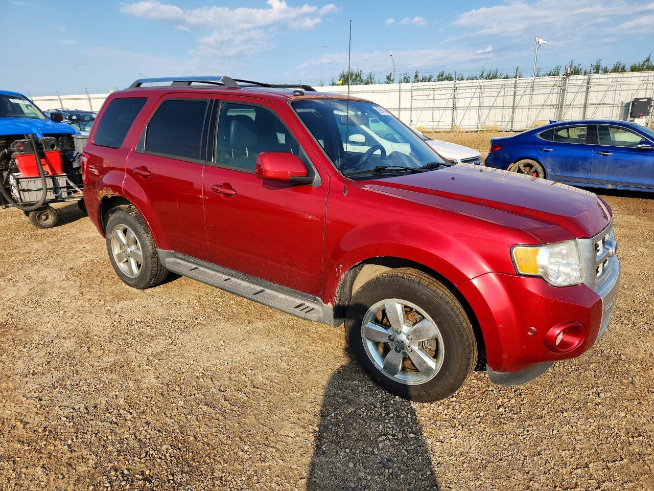 2012 Ford Escape Limited Red vin: 1FMCU9EGXCKB35972