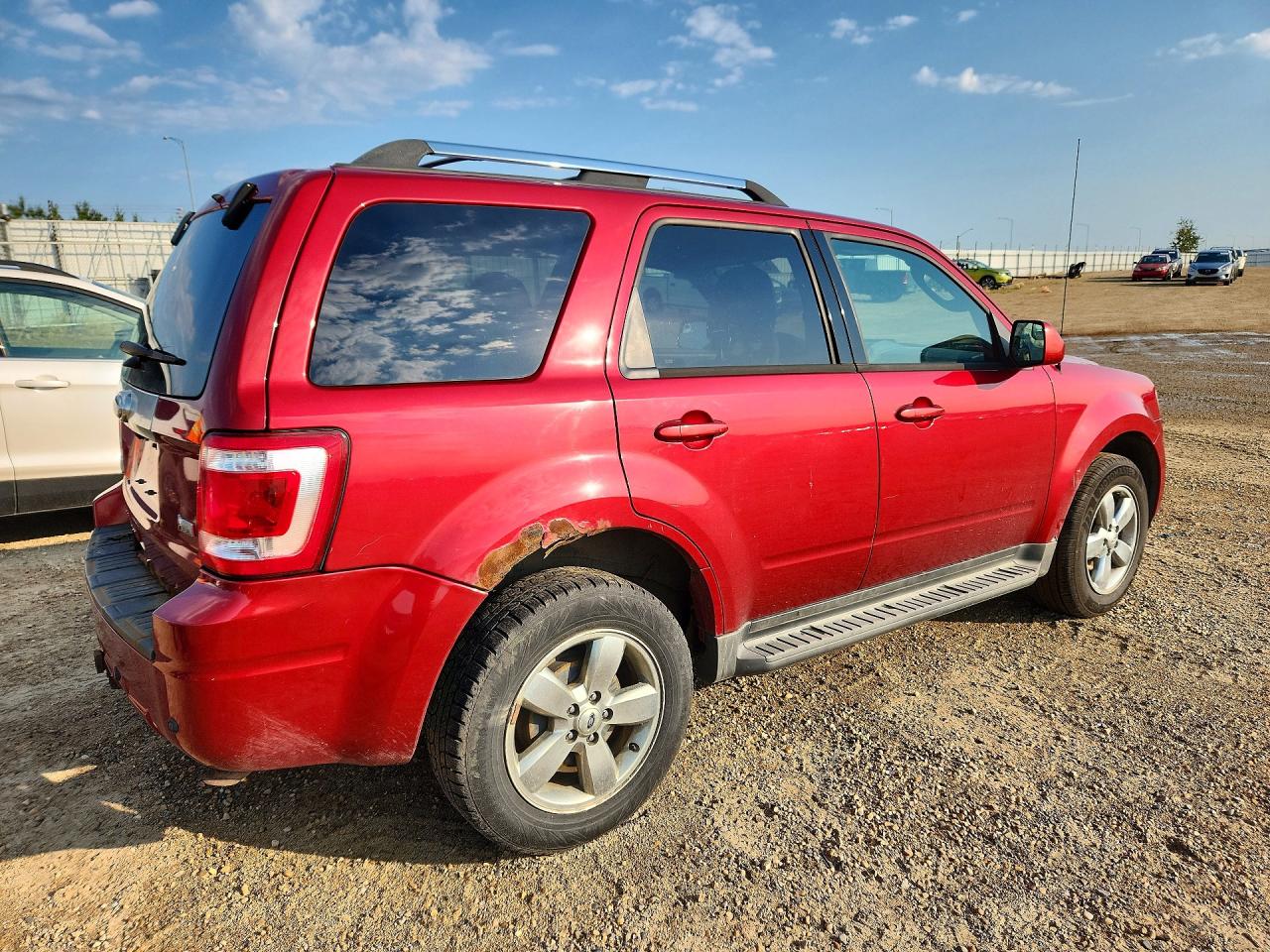 2012 Ford Escape Limited Red vin: 1FMCU9EGXCKB35972