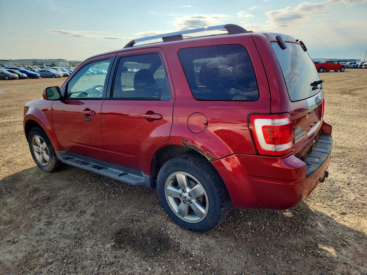 2012 Ford Escape Limited Red vin: 1FMCU9EGXCKB35972