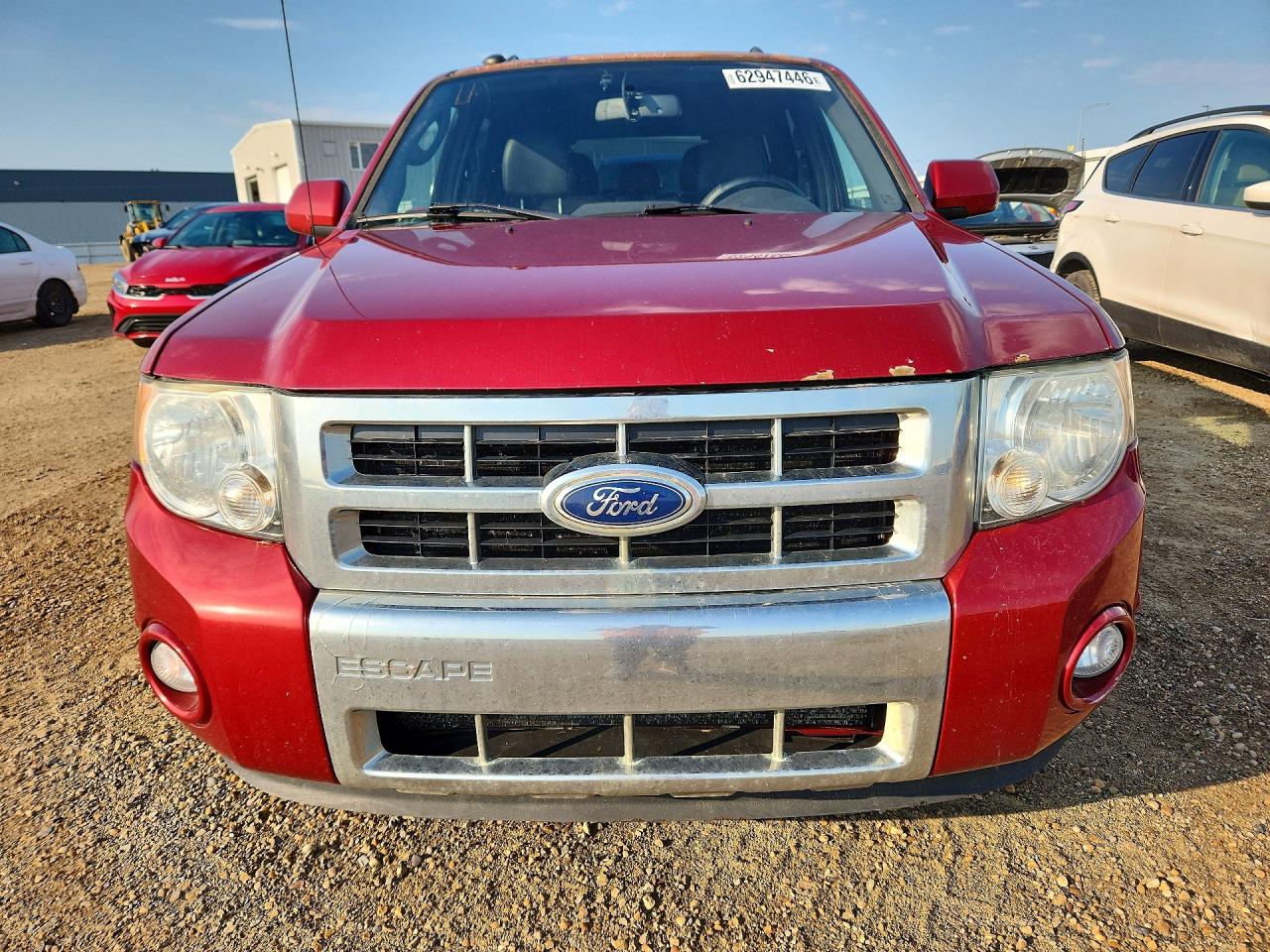 2012 Ford Escape Limited Red vin: 1FMCU9EGXCKB35972