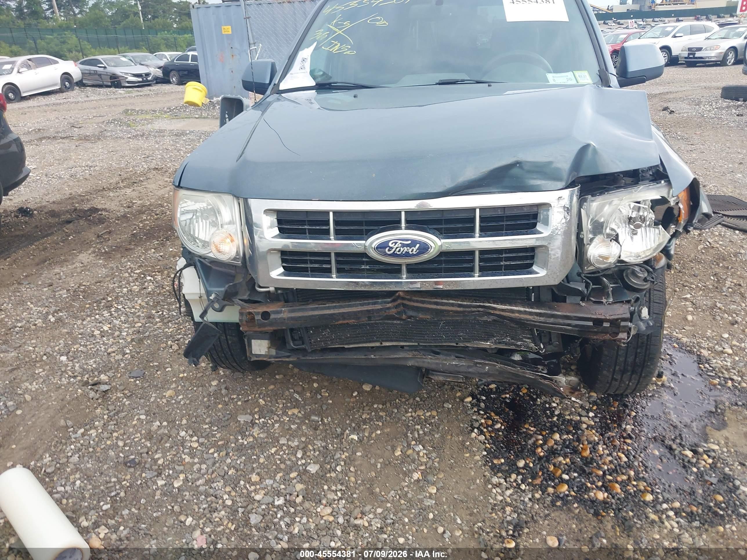 2012 Ford Escape Limited Blue vin: 1FMCU9EGXCKC22321