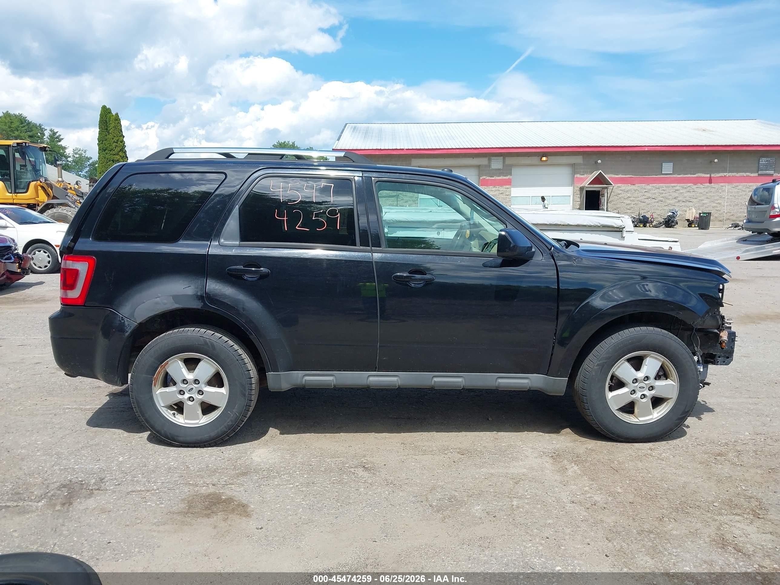 2012 Ford Escape Limited Black vin: 1FMCU9EGXCKC27843