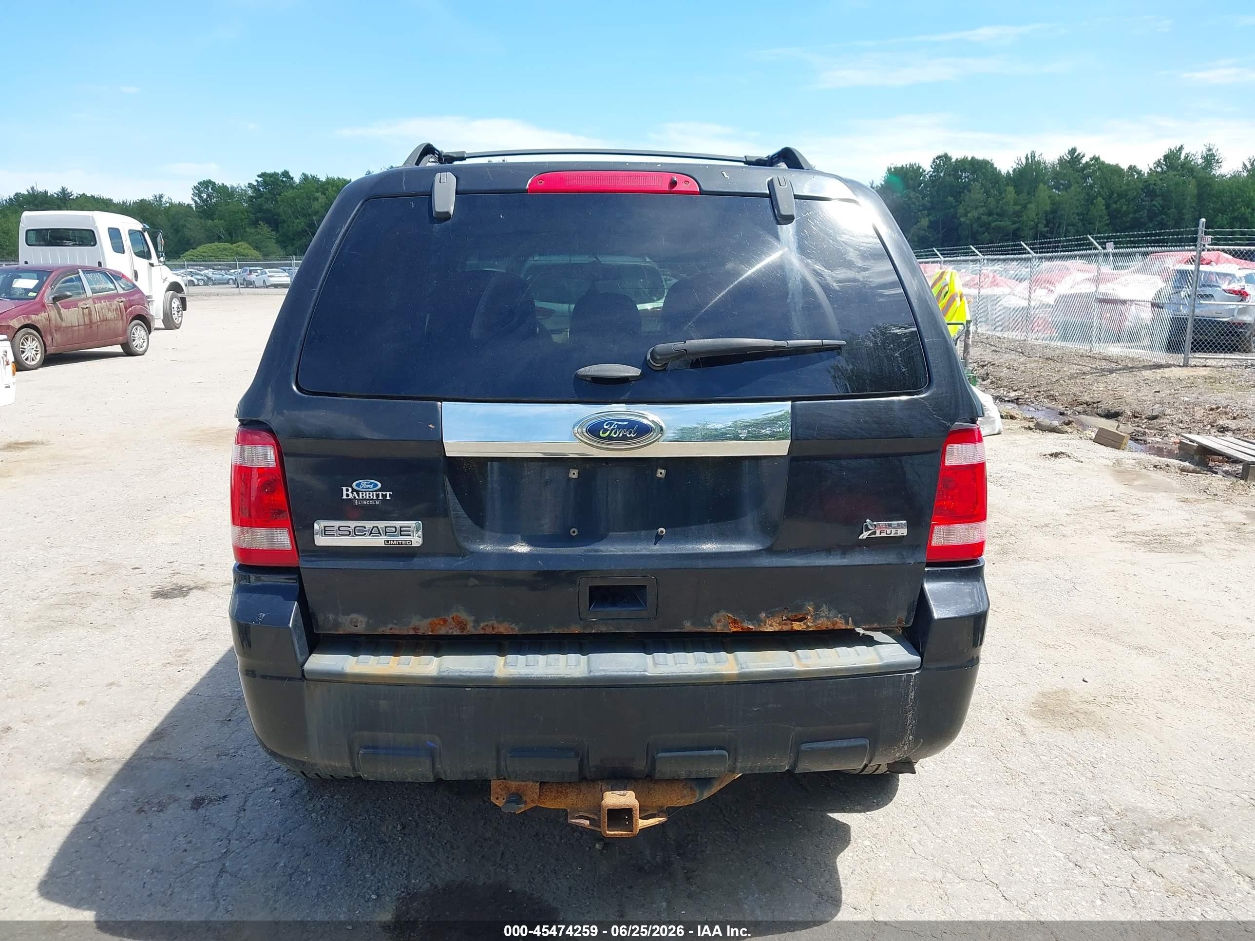 2012 Ford Escape Limited Black vin: 1FMCU9EGXCKC27843