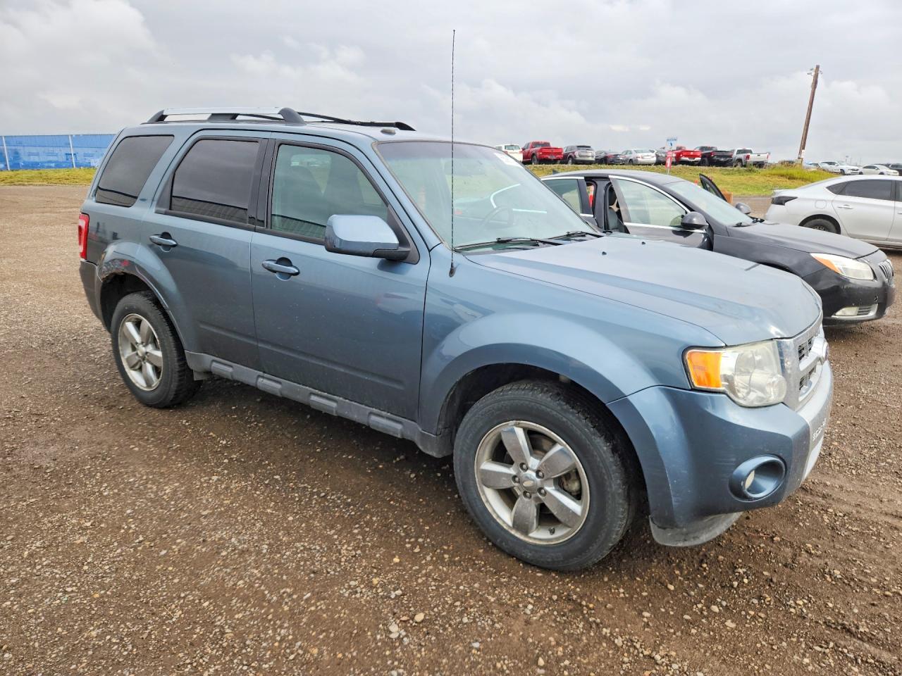 2012 Ford Escape Limited Синий vin: 1FMCU9EGXCKC49387