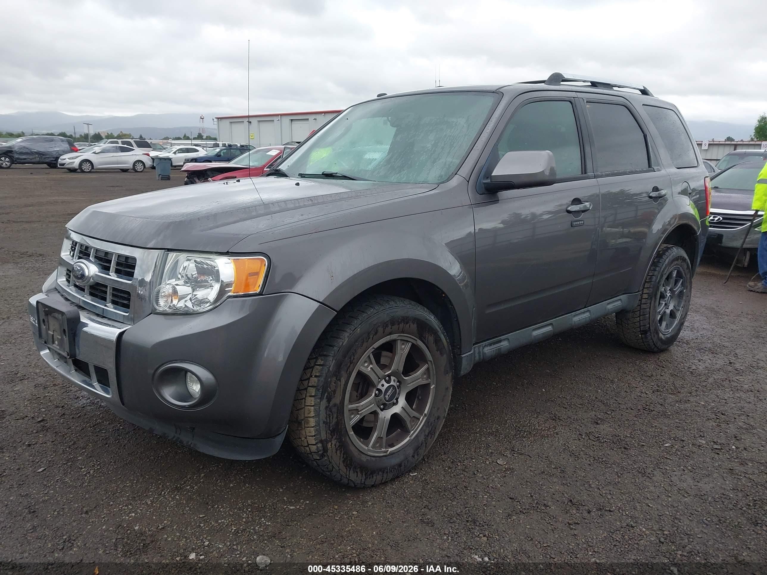 2012 Ford Escape Limited Gray vin: 1FMCU9EGXCKC79781
