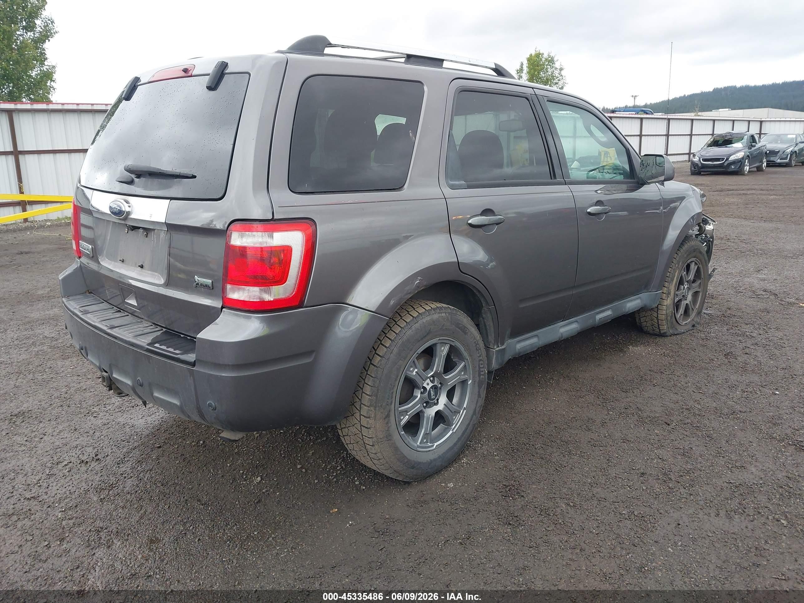 2012 Ford Escape Limited Gray vin: 1FMCU9EGXCKC79781