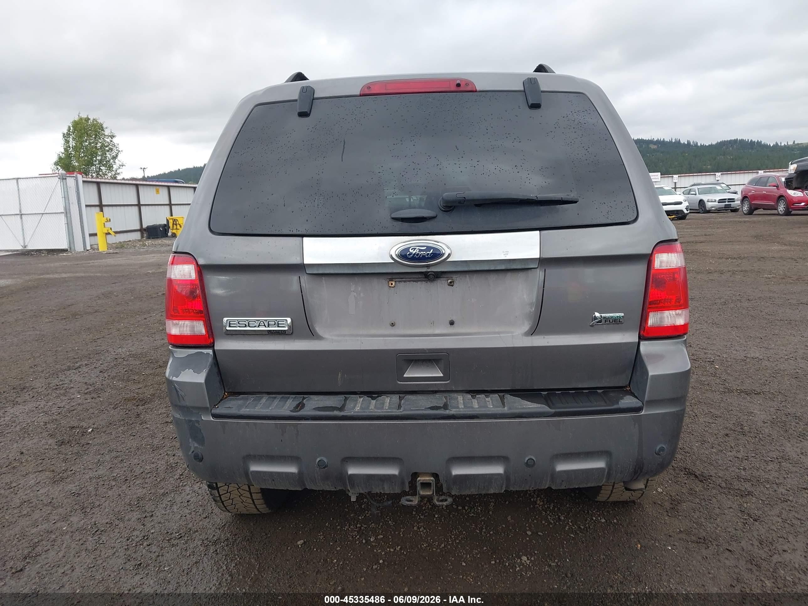 2012 Ford Escape Limited Gray vin: 1FMCU9EGXCKC79781