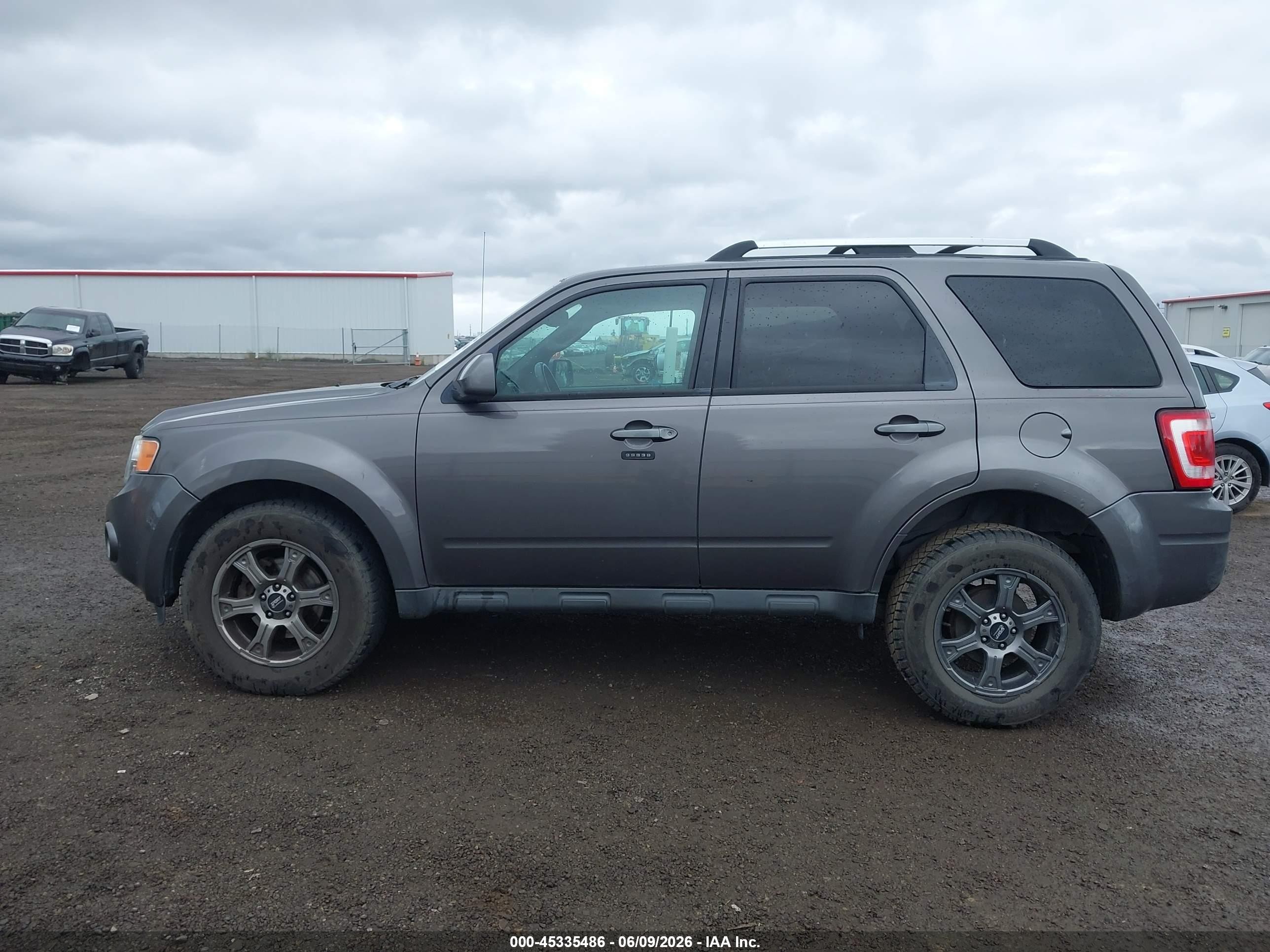 2012 Ford Escape Limited Gray vin: 1FMCU9EGXCKC79781
