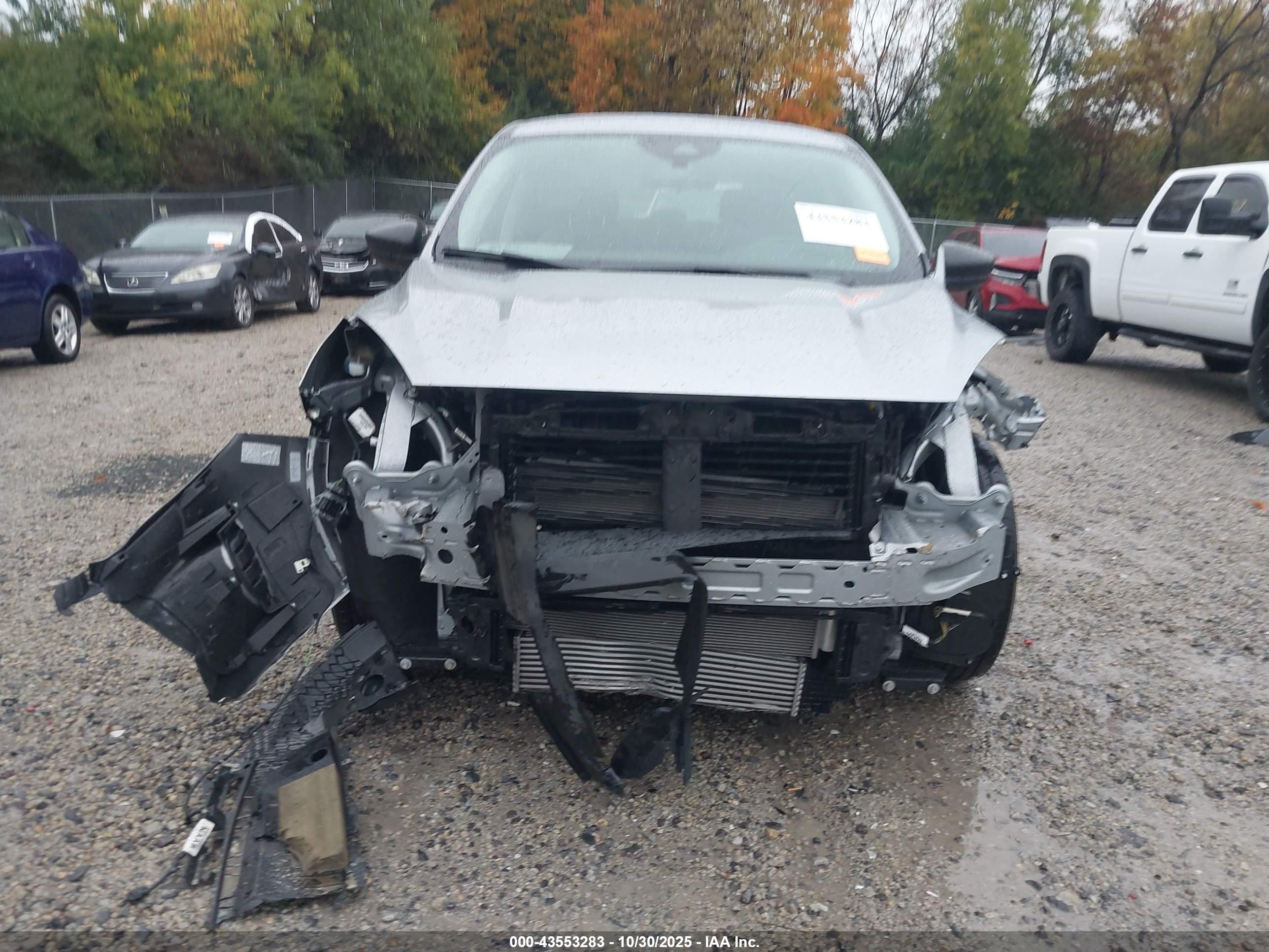 2022 Ford Escape S Silver vin: 1FMCU9F67NUB22206