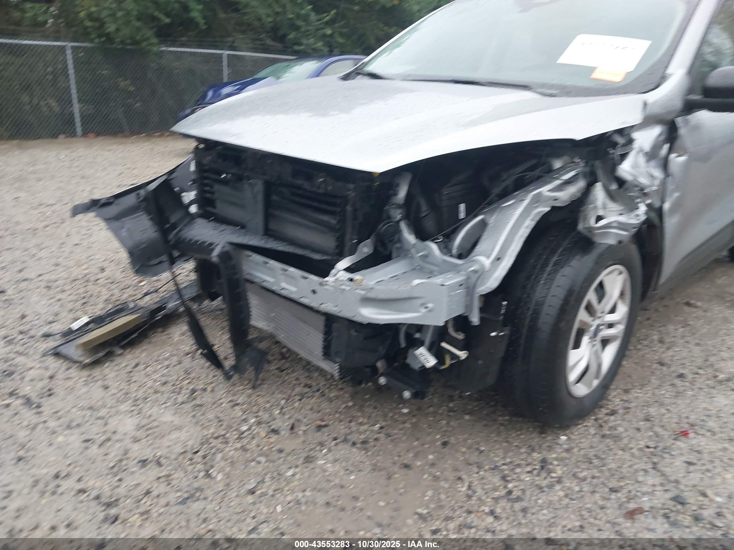 2022 Ford Escape S Silver vin: 1FMCU9F67NUB22206