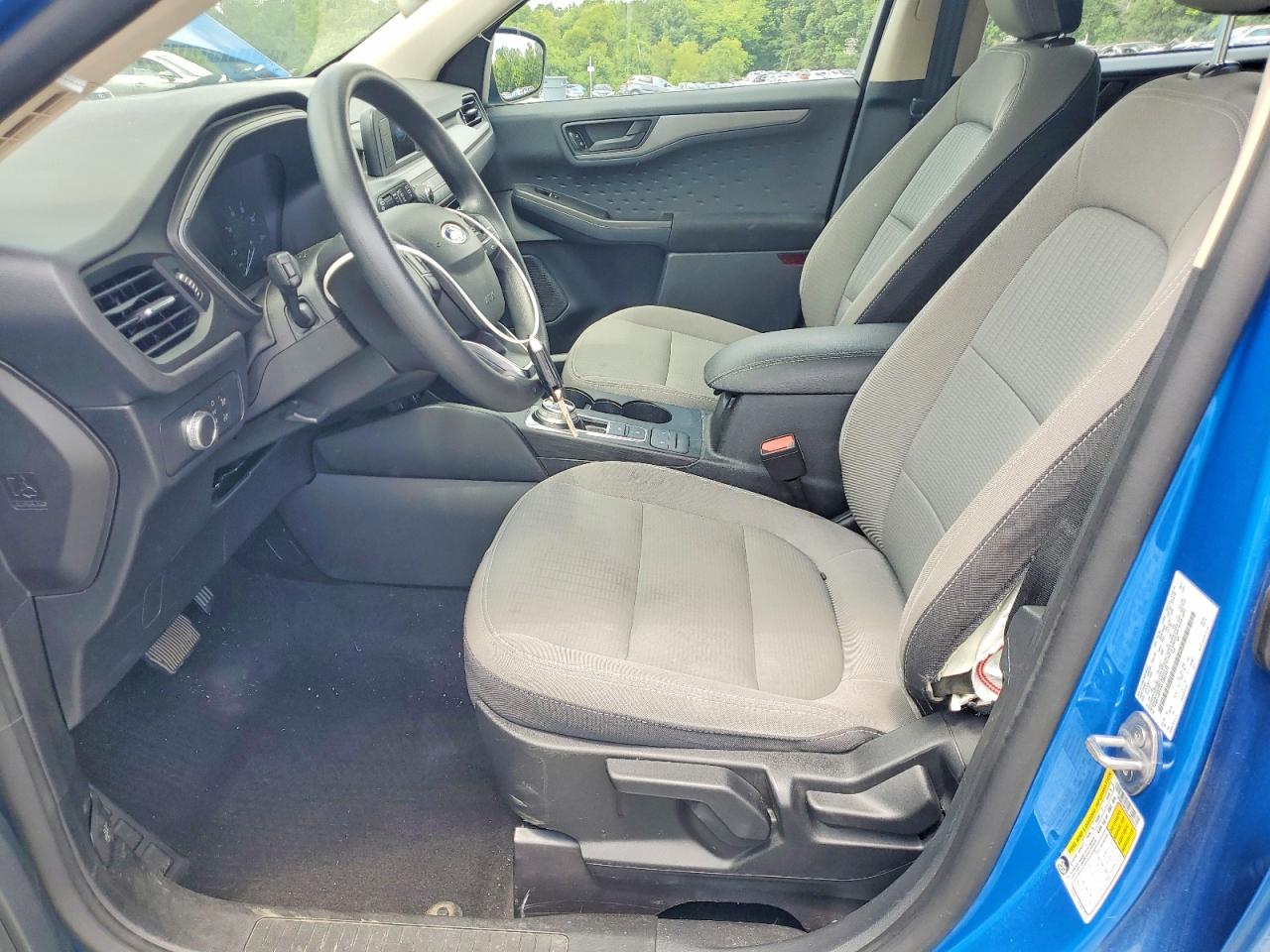 2020 Ford Escape S Blue vin: 1FMCU9F6XLUB25372