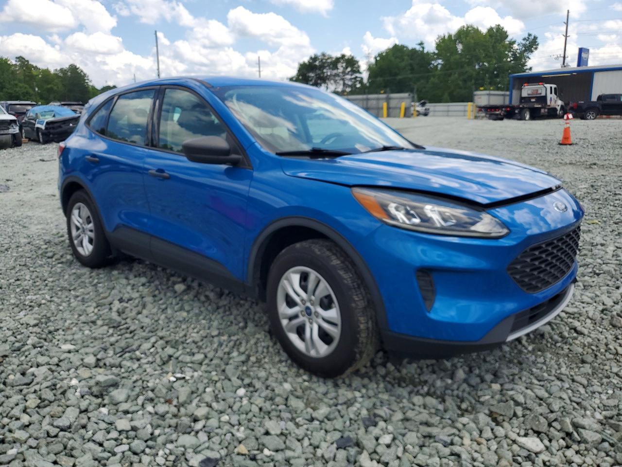 2020 Ford Escape S Blue vin: 1FMCU9F6XLUB25372