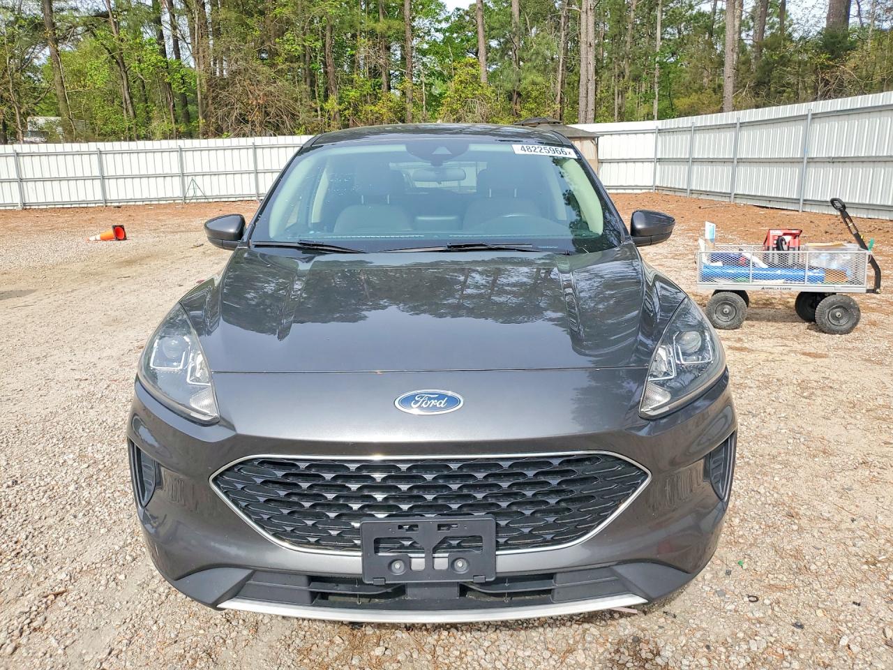 2020 Ford Escape Se Gray vin: 1FMCU9G60LUB46682