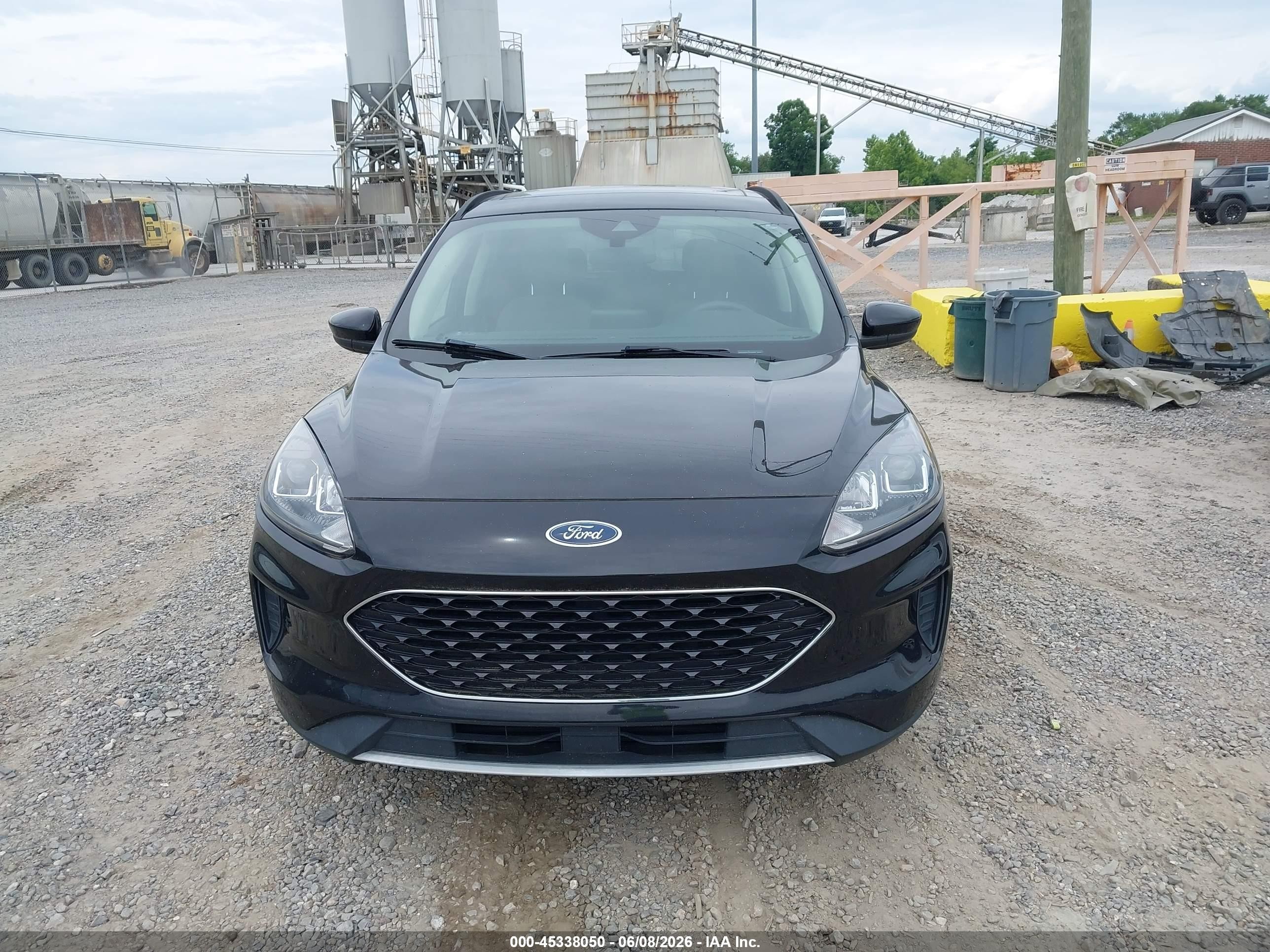2020 Ford Escape Se Black vin: 1FMCU9G60LUC48497