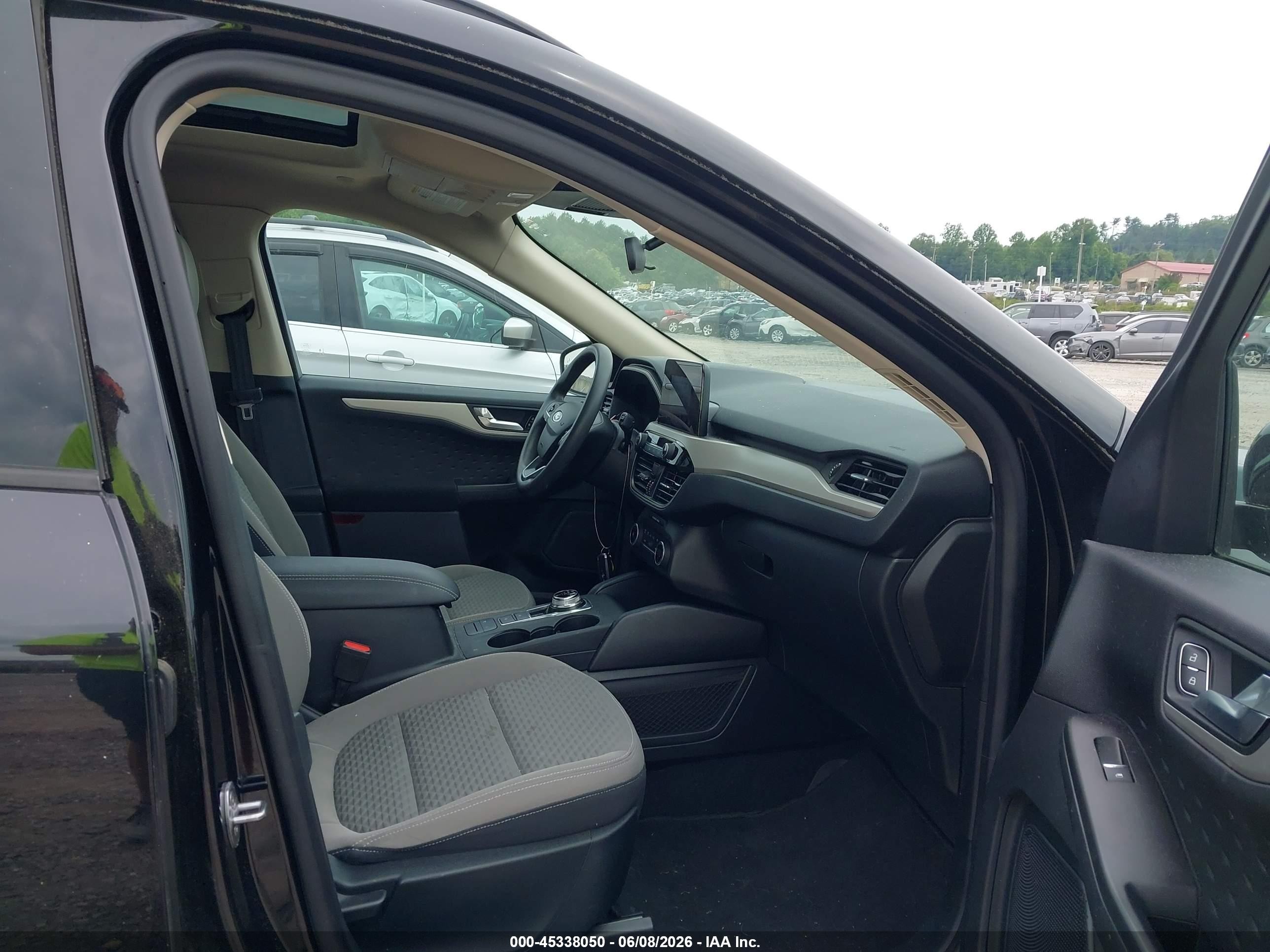 2020 Ford Escape Se Black vin: 1FMCU9G60LUC48497