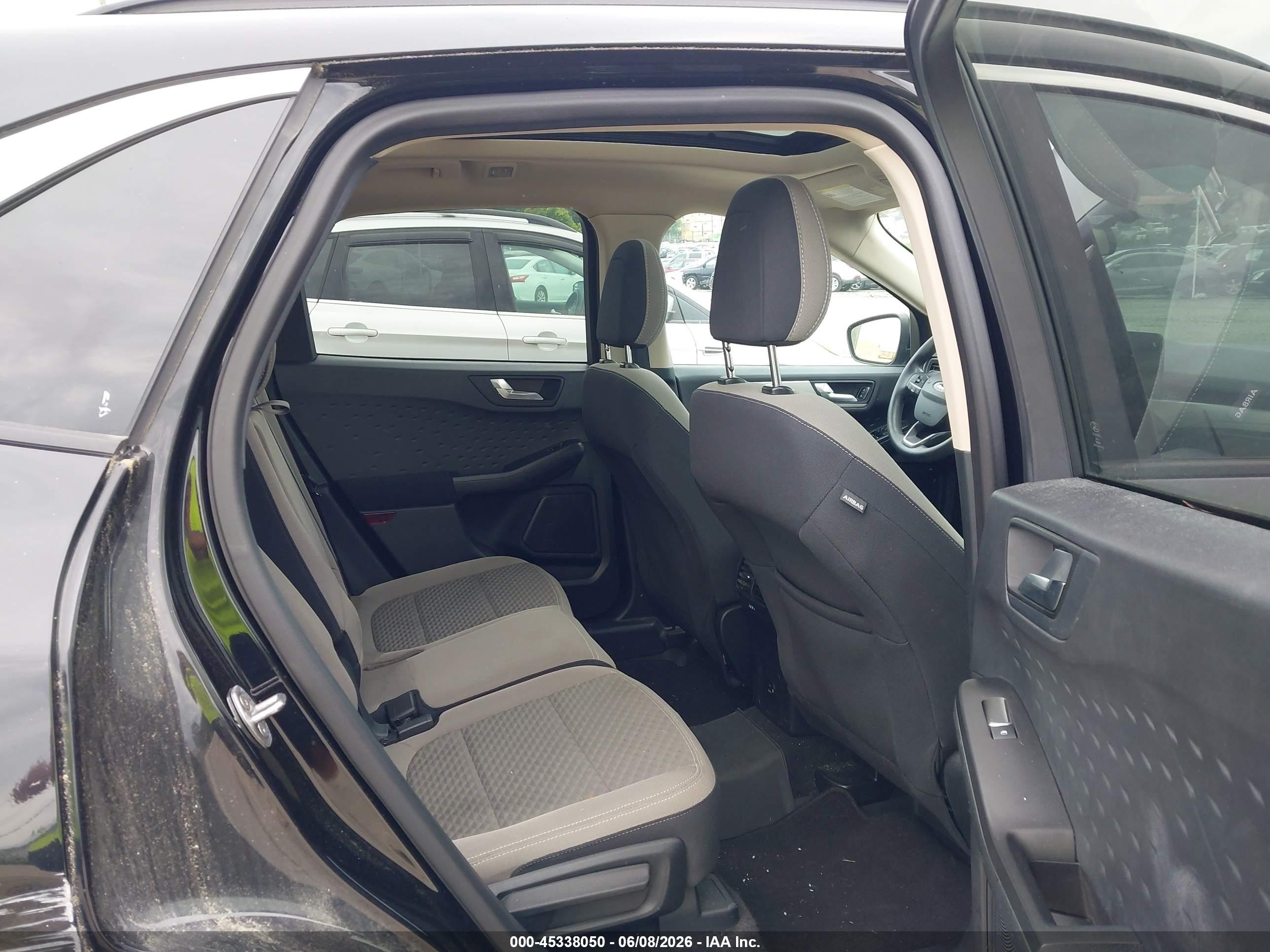 2020 Ford Escape Se Black vin: 1FMCU9G60LUC48497