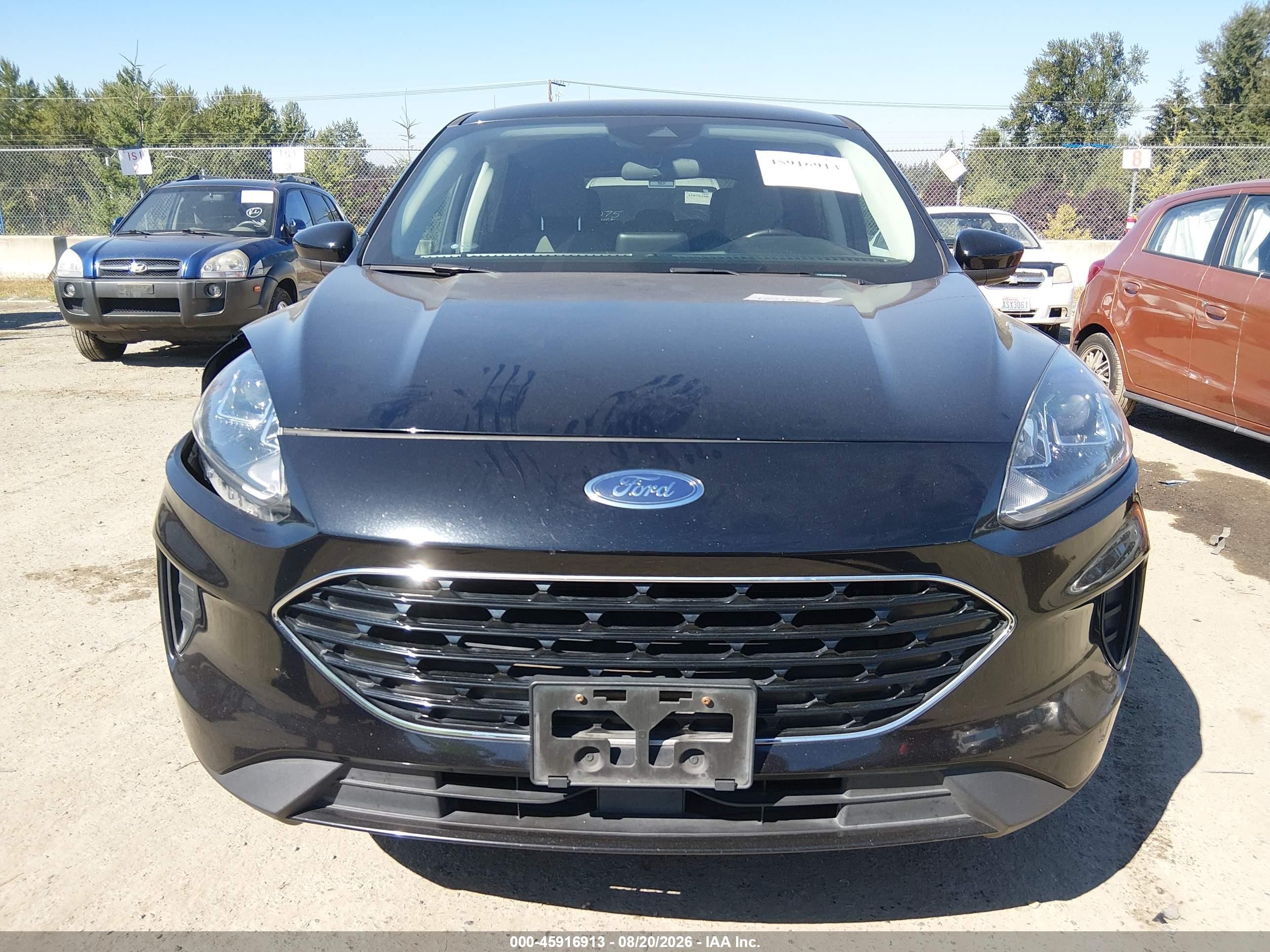 2021 Ford Escape Se Black vin: 1FMCU9G60MUA95539