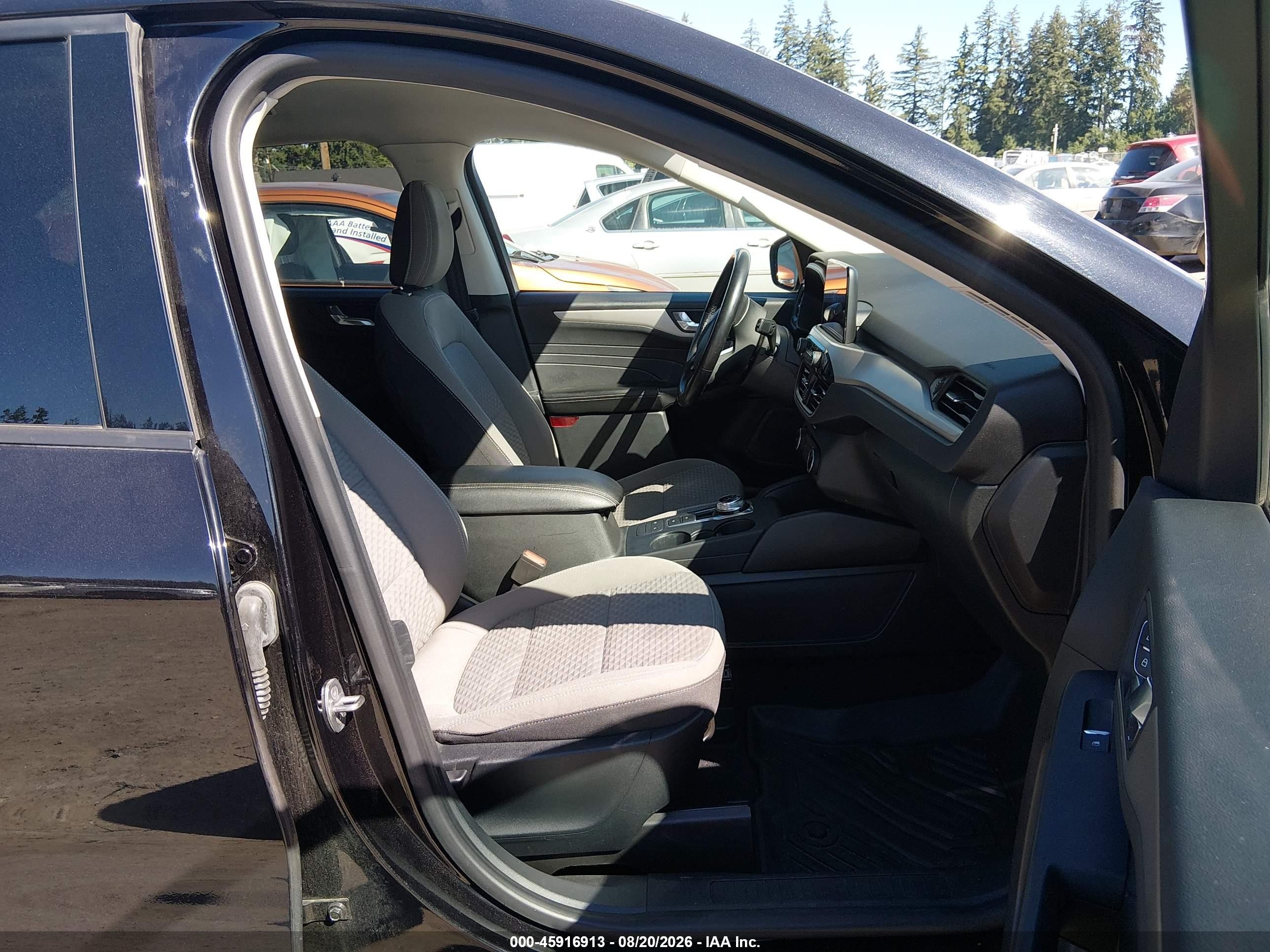 2021 Ford Escape Se Black vin: 1FMCU9G60MUA95539