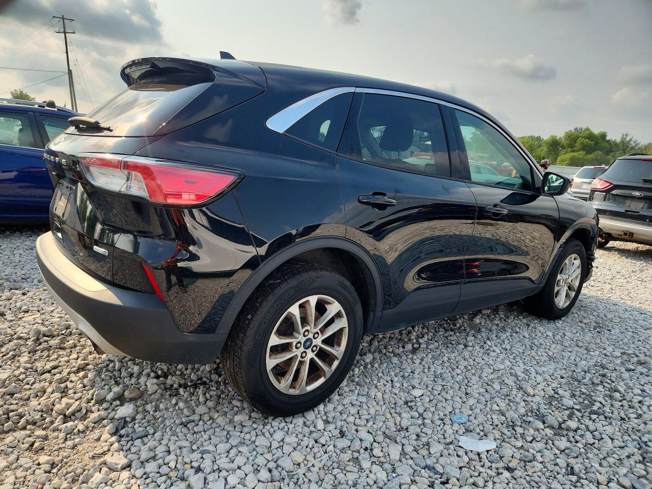 2020 Ford Escape Se Black vin: 1FMCU9G62LUA58281