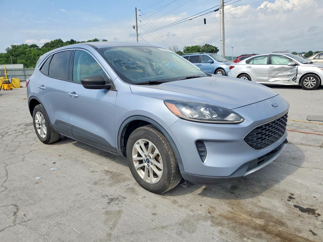 2022 Ford Escape Se Серебряный vin: 1FMCU9G62NUA66982