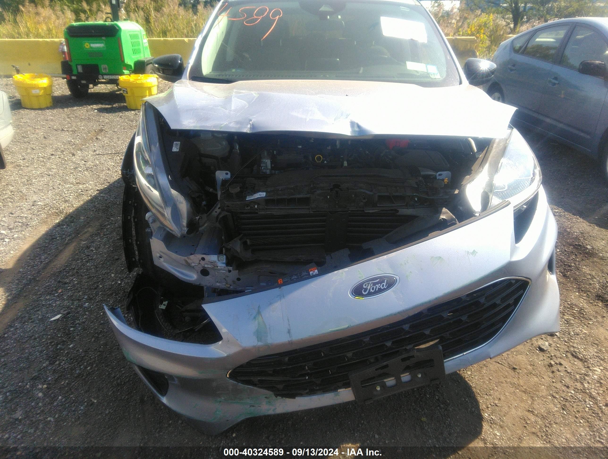 2022 Ford Escape Se Blue vin: 1FMCU9G62NUB93568