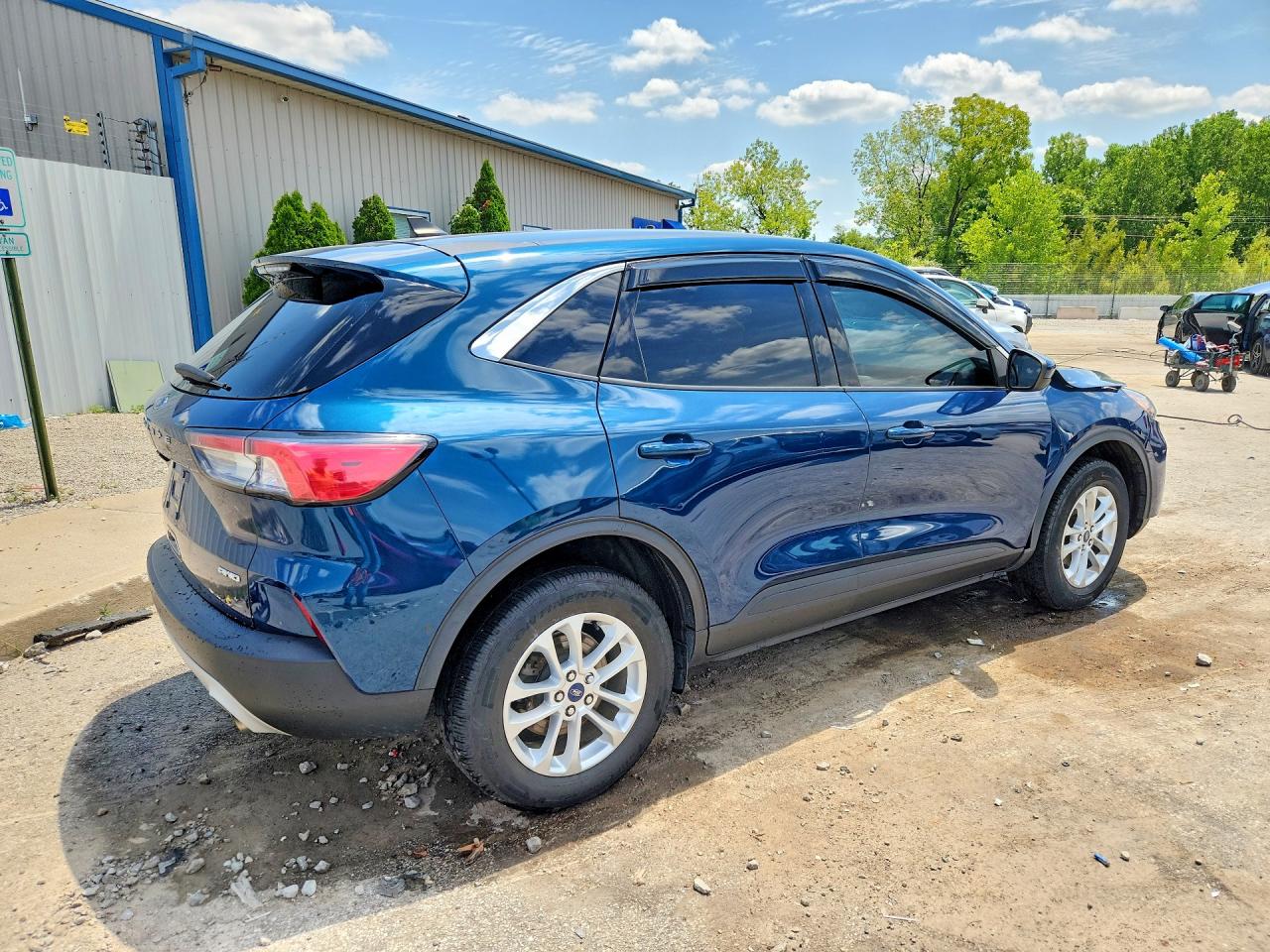 2020 Ford Escape Se Blue vin: 1FMCU9G63LUC52723