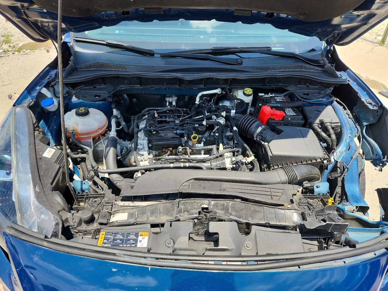 2020 Ford Escape Se Blue vin: 1FMCU9G63LUC52723