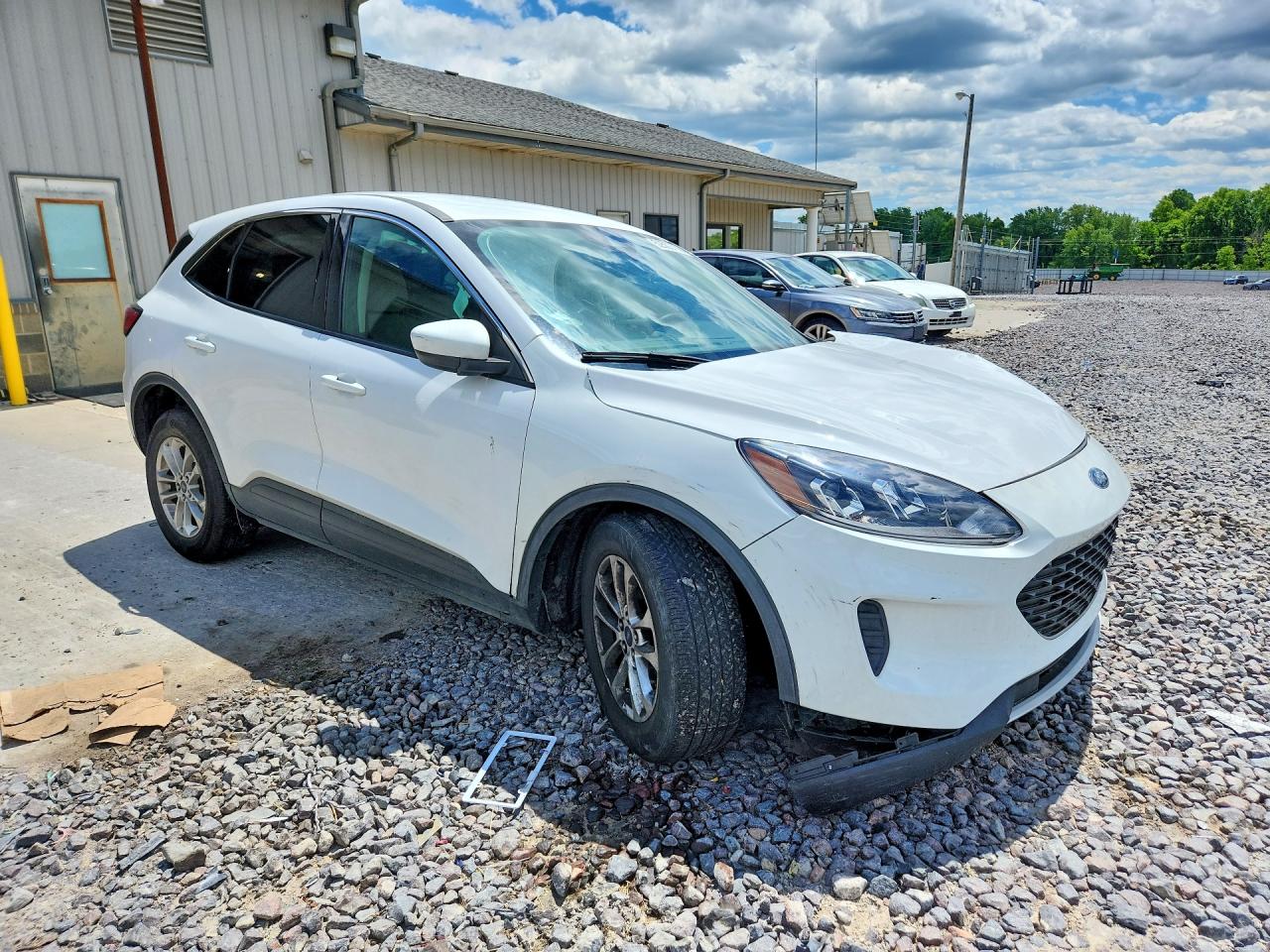 2020 Ford Escape Se White vin: 1FMCU9G64LUA81559