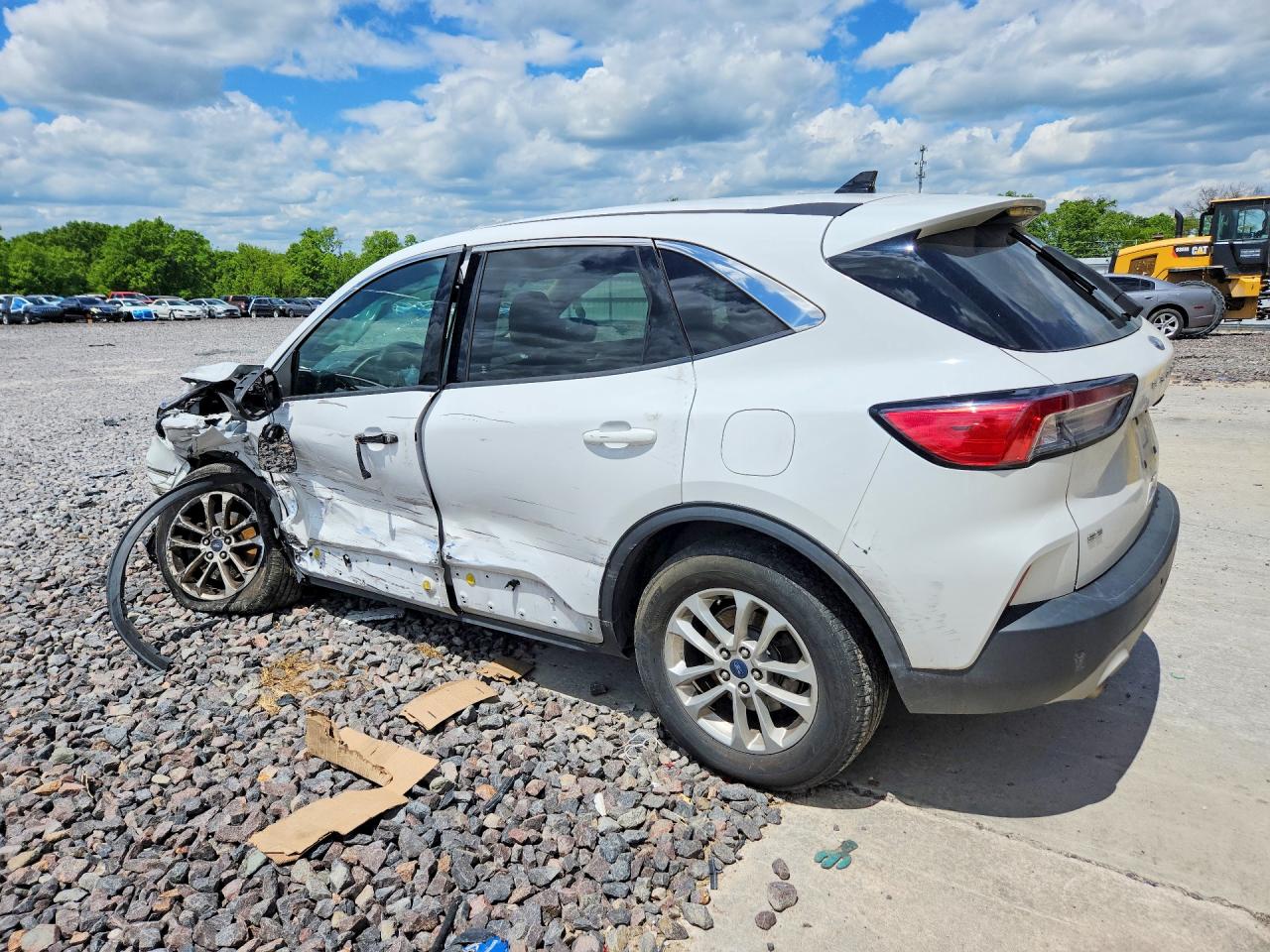 2020 Ford Escape Se White vin: 1FMCU9G64LUA81559