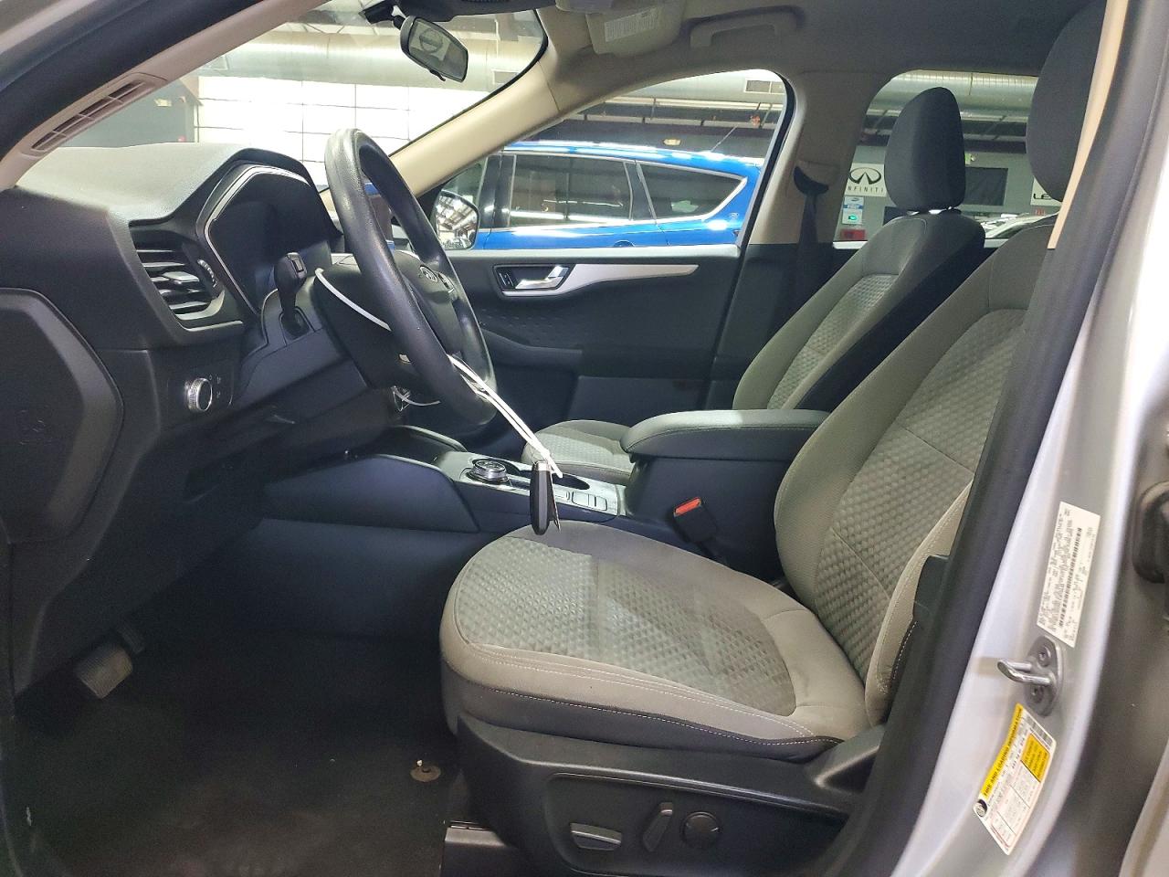 2020 Ford Escape Se Silver vin: 1FMCU9G66LUB79850