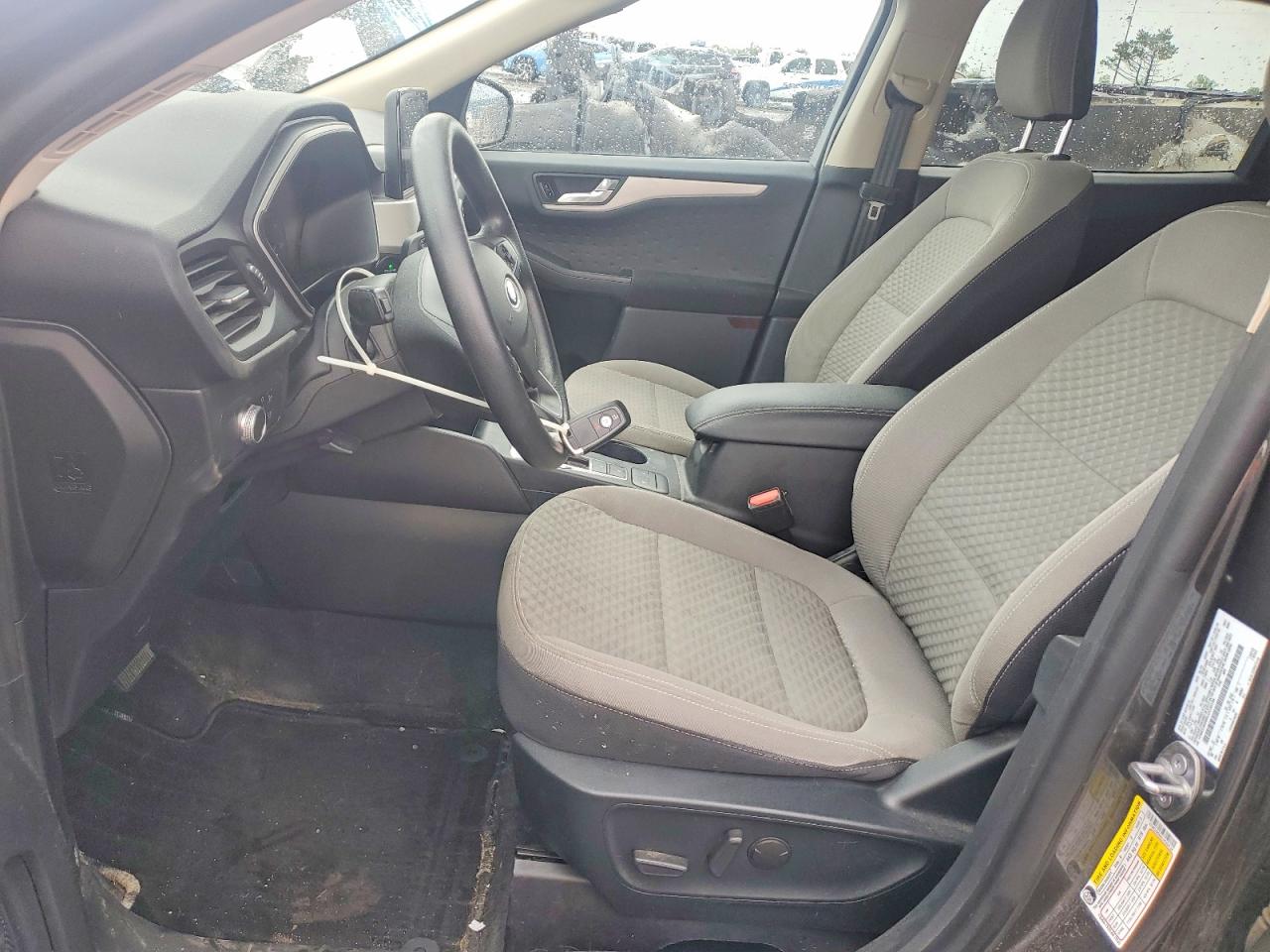 2020 Ford Escape Se Gray vin: 1FMCU9G66LUC30134