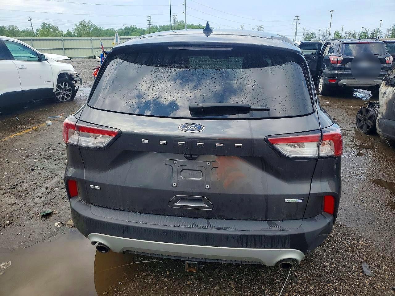 2020 Ford Escape Se Gray vin: 1FMCU9G66LUC30134