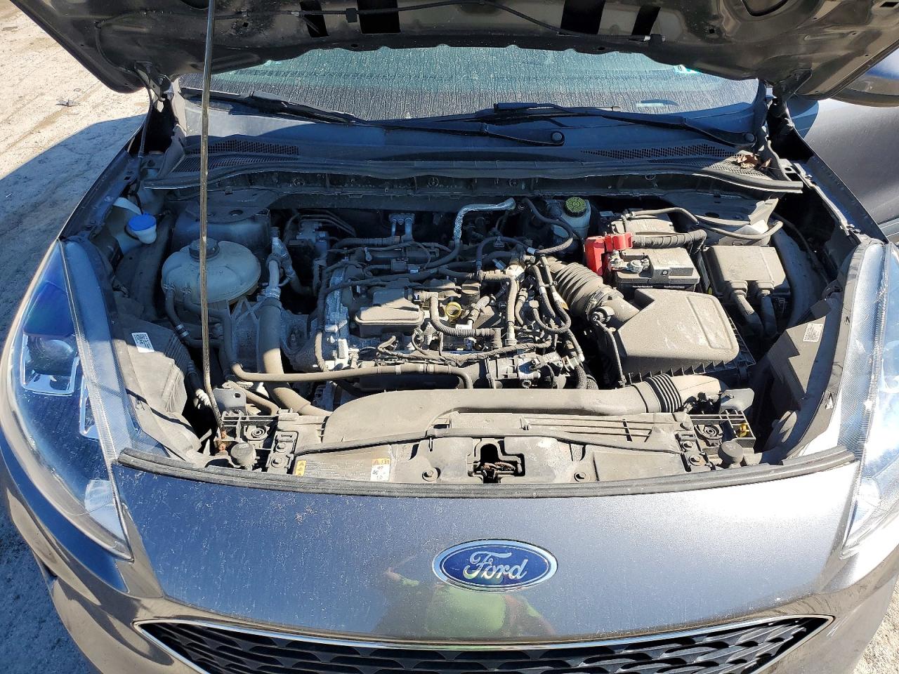 2021 Ford Escape Se Серый vin: 1FMCU9G66MUA75795