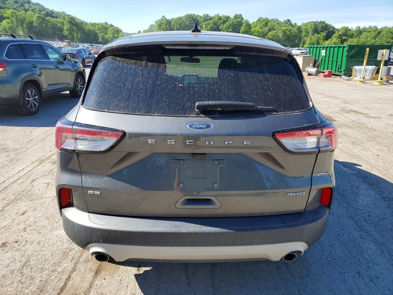 2021 Ford Escape Se Серый vin: 1FMCU9G66MUA75795